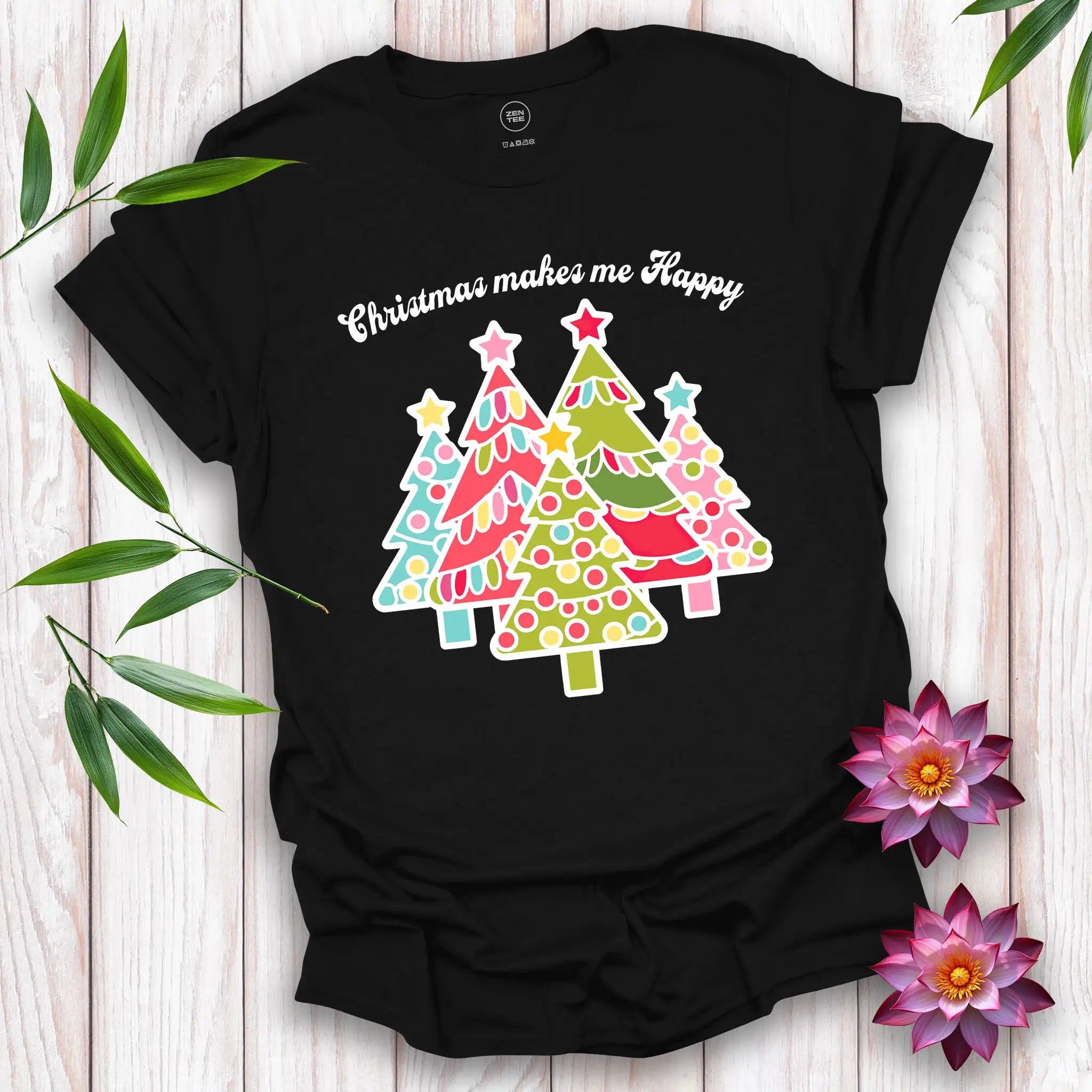 Christmas Makes Me Happy T-Shirt