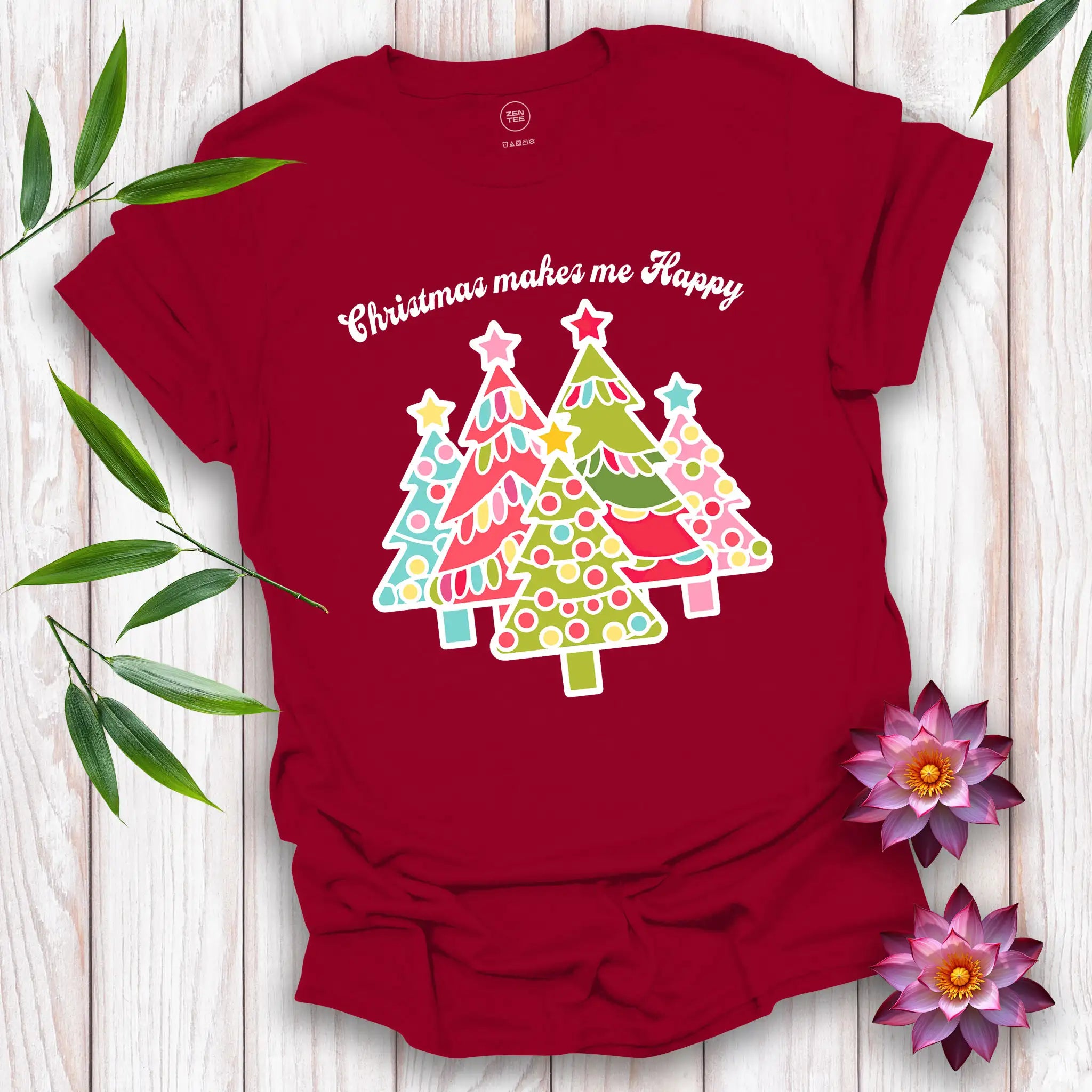 Christmas Makes Me Happy T-Shirt