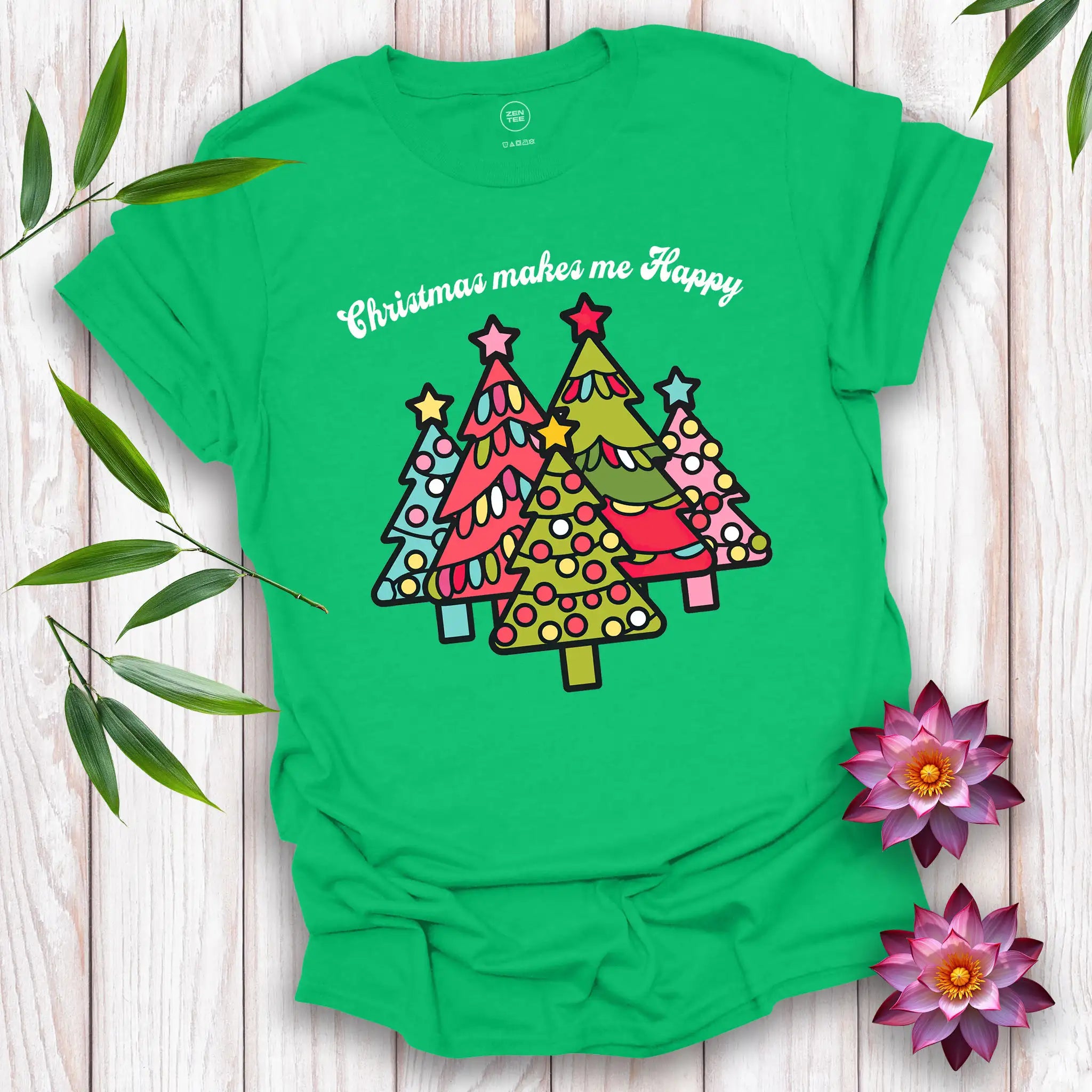 Christmas Makes Me Happy T-Shirt