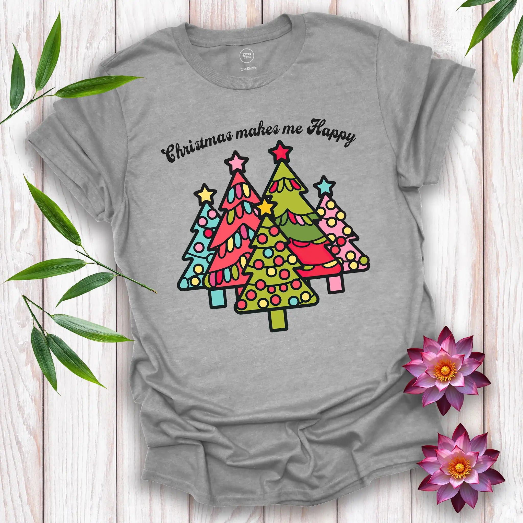 Christmas Makes Me Happy T-Shirt