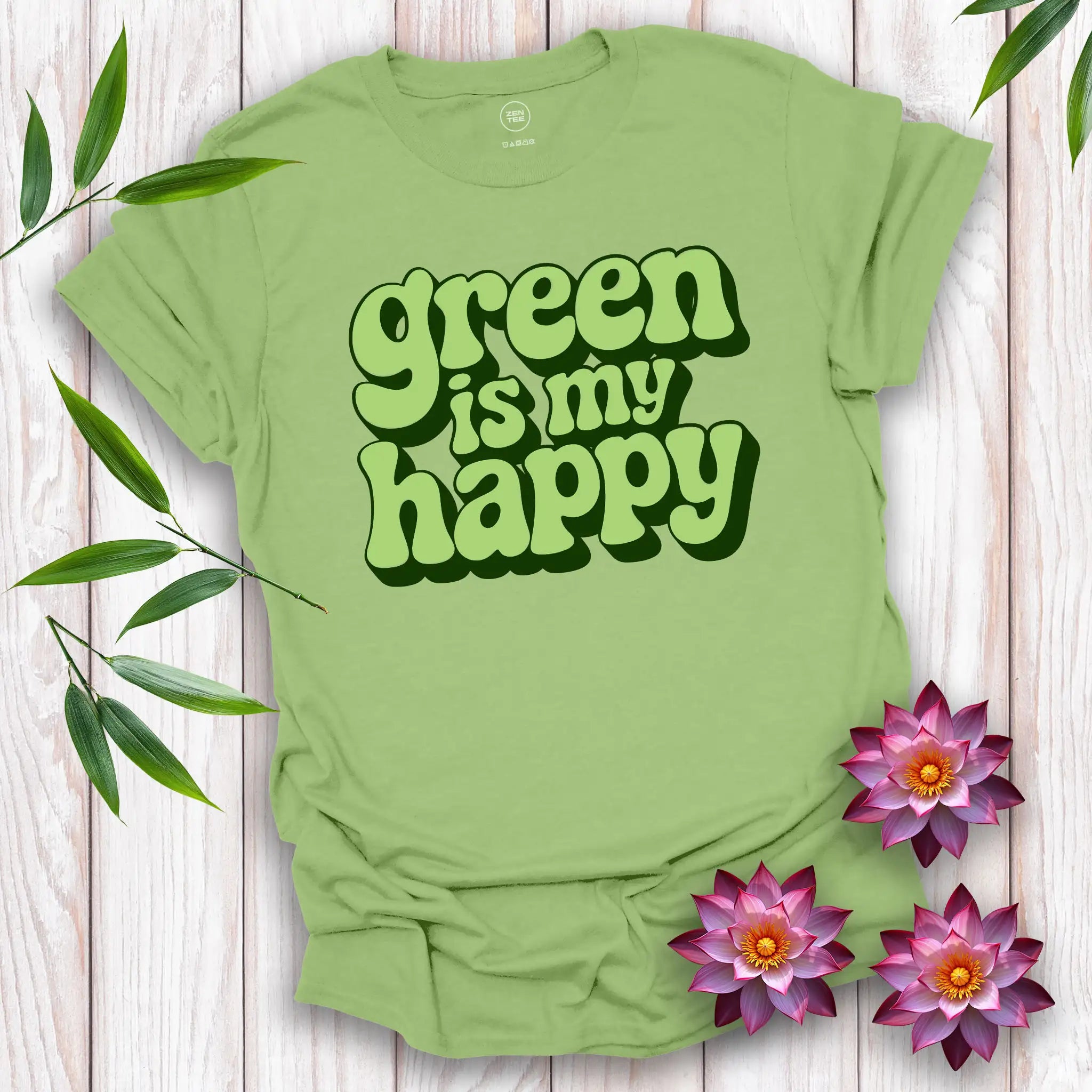 Green is my Happy T-Shirt