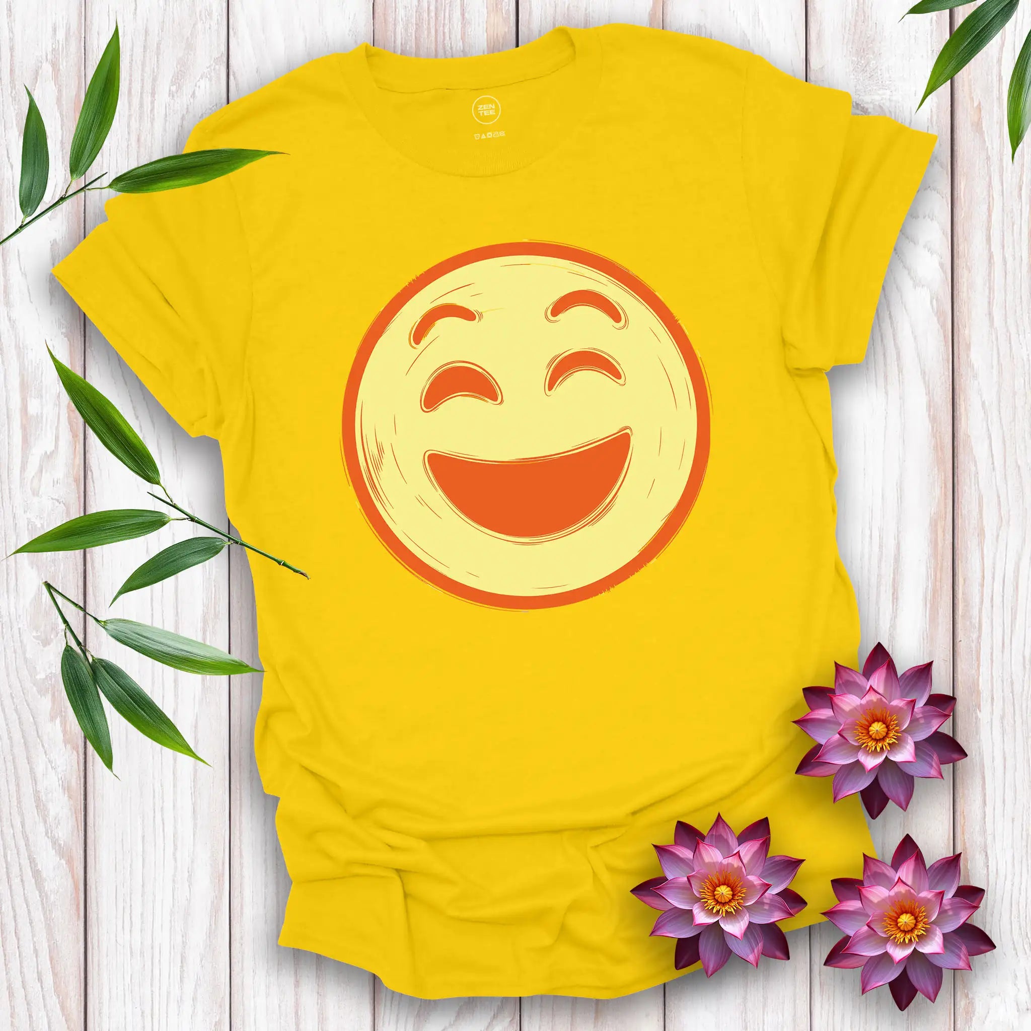 Happy Face Yellow T-Shirt