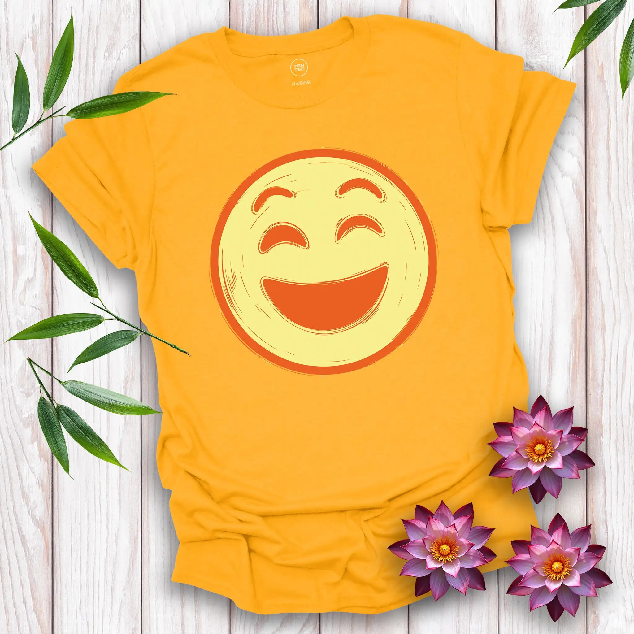 Happy Face Yellow T-Shirt