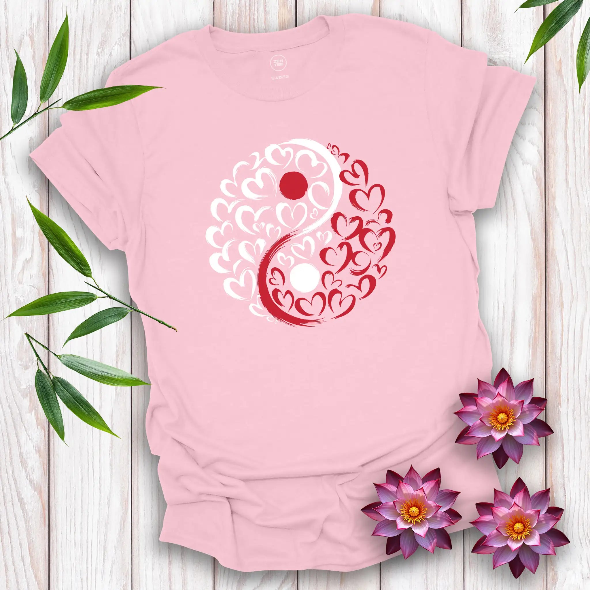 Heart Yin Yang T-Shirt