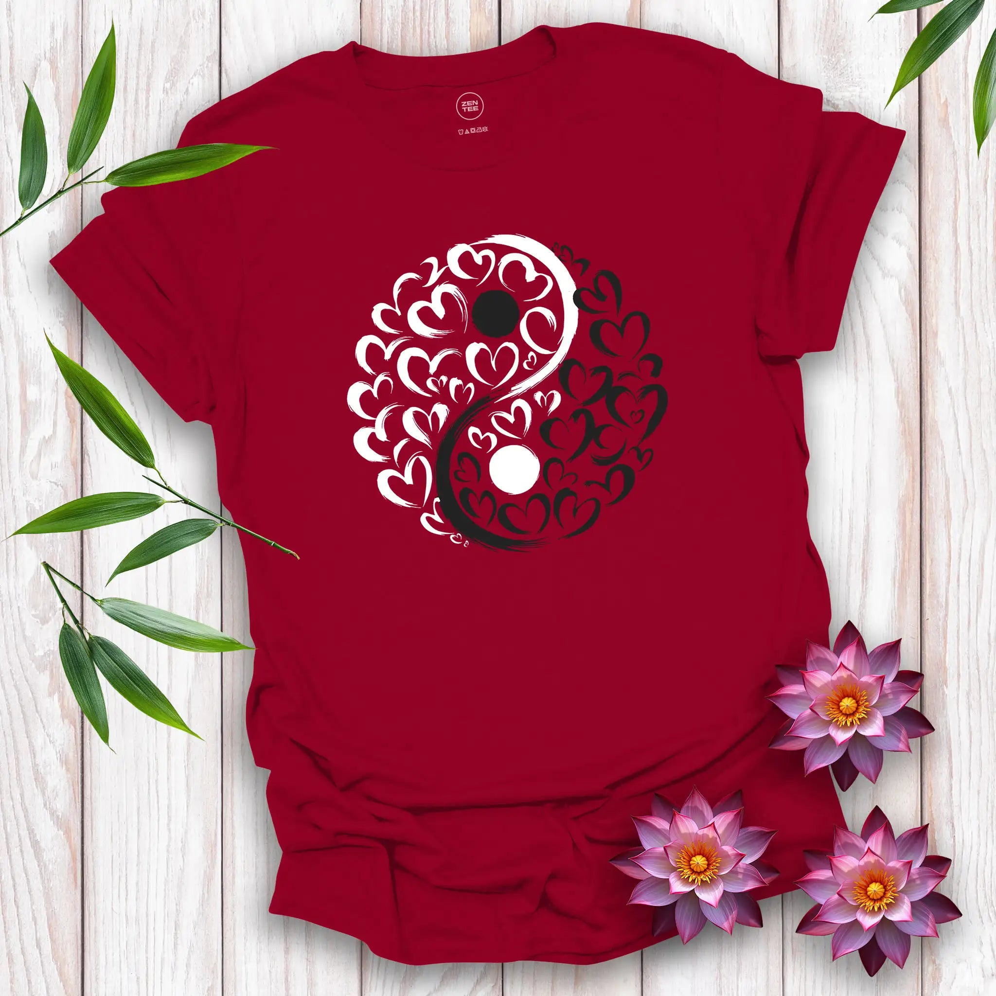 Heart Yin Yang T-Shirt