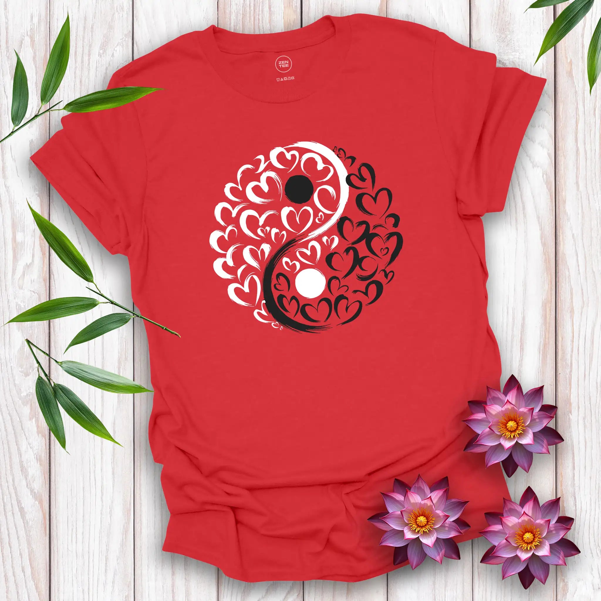 Heart Yin Yang T-Shirt