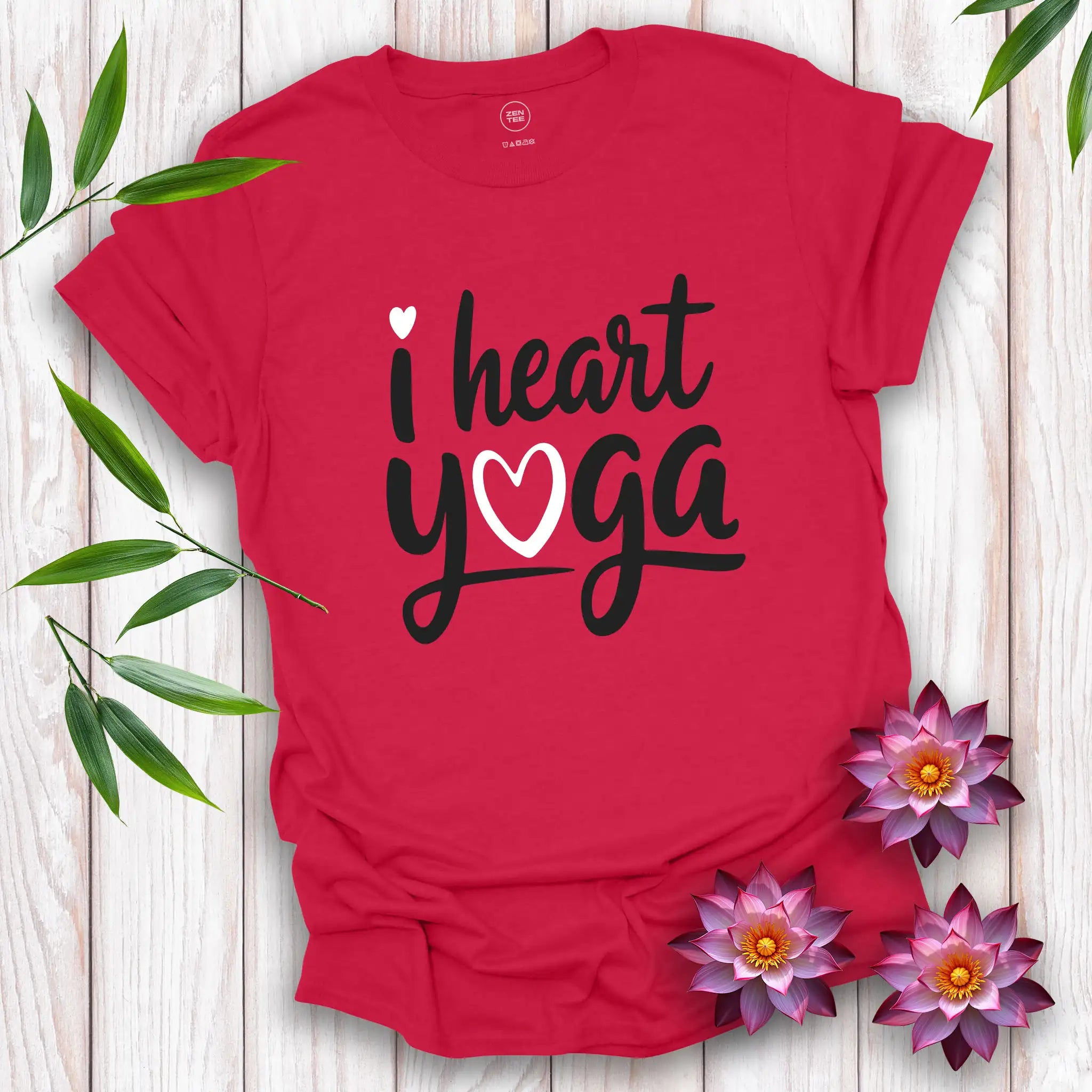 I Heart Yoga T-Shirt