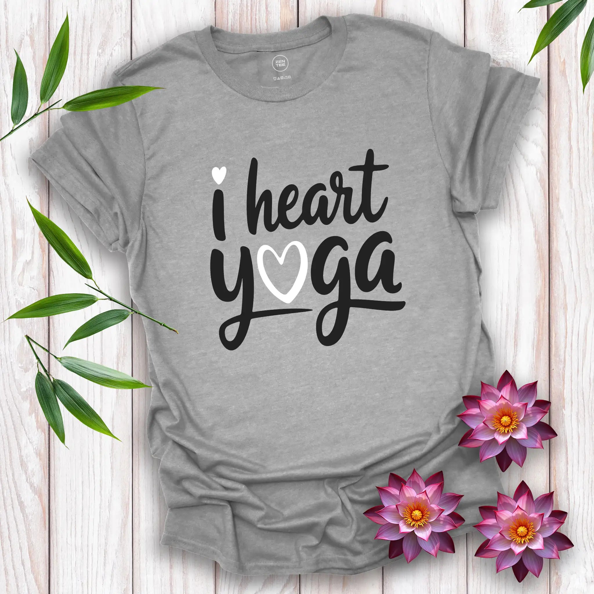 I Heart Yoga T-Shirt