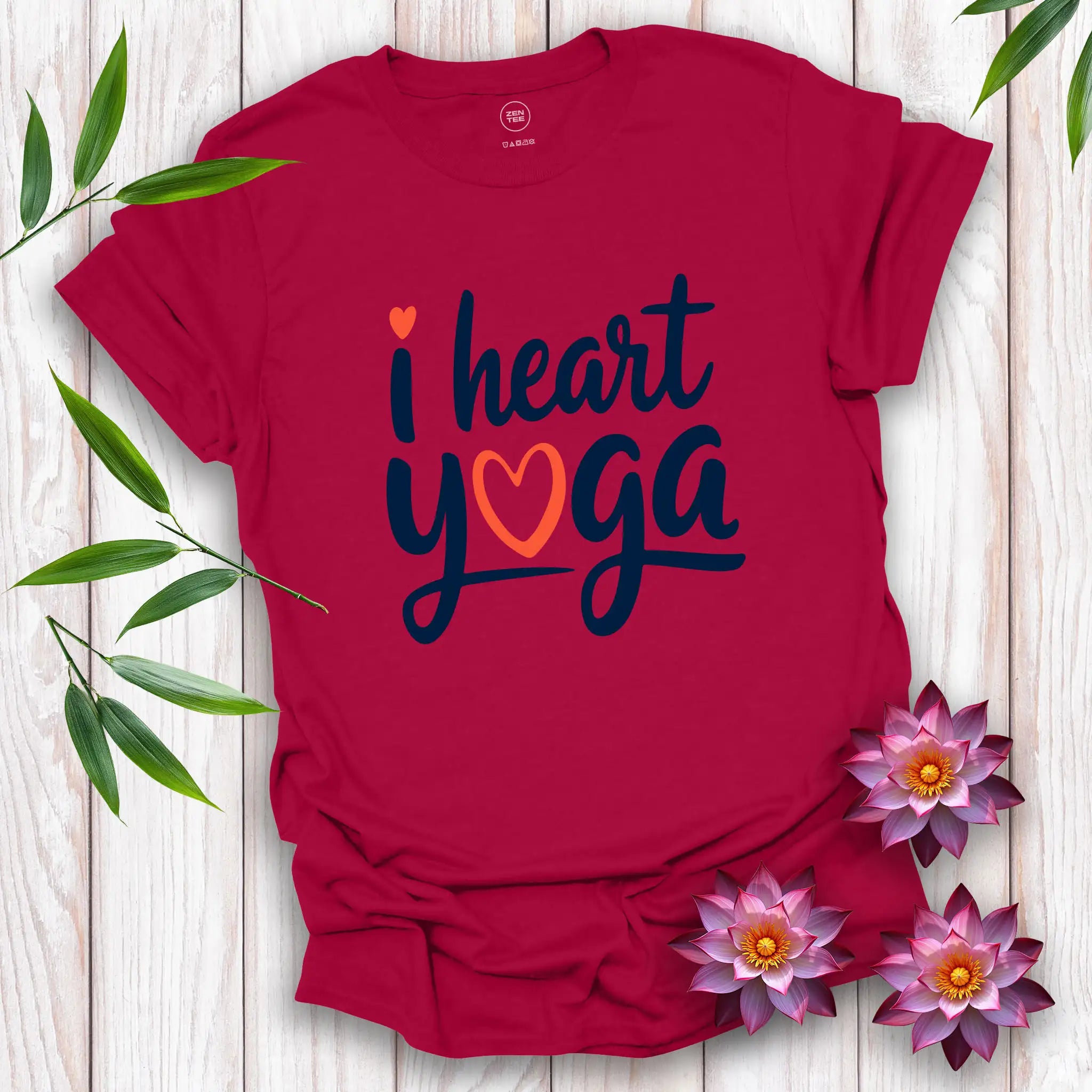 I Heart Yoga T-Shirt