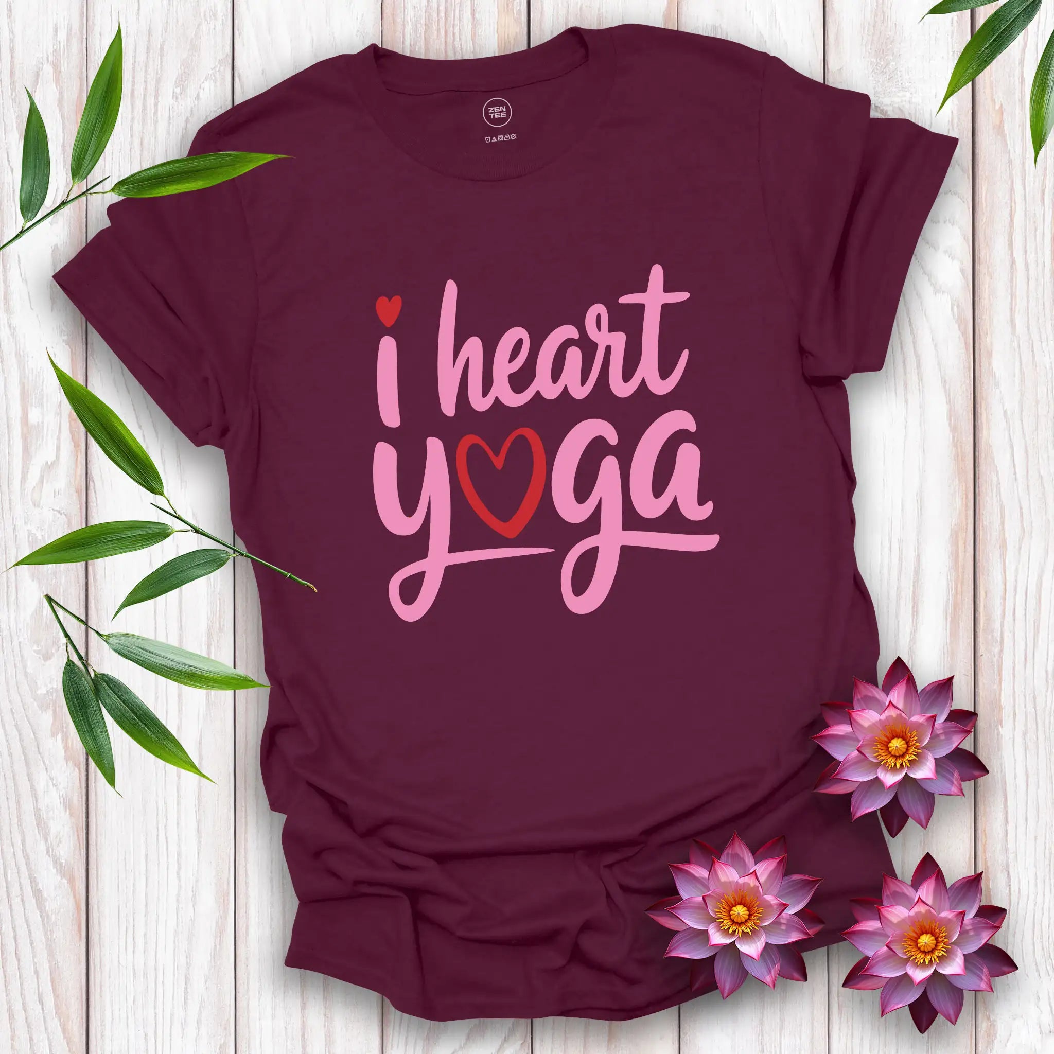 I Heart Yoga T-Shirt