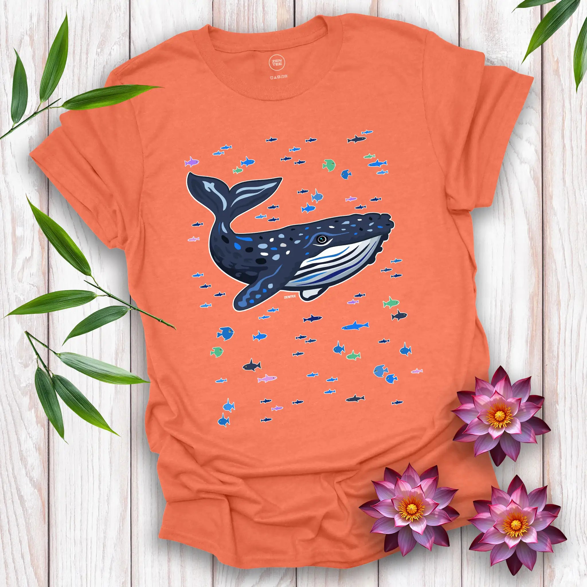 Ocean Spirits: Hump Back Whale T-Shirt