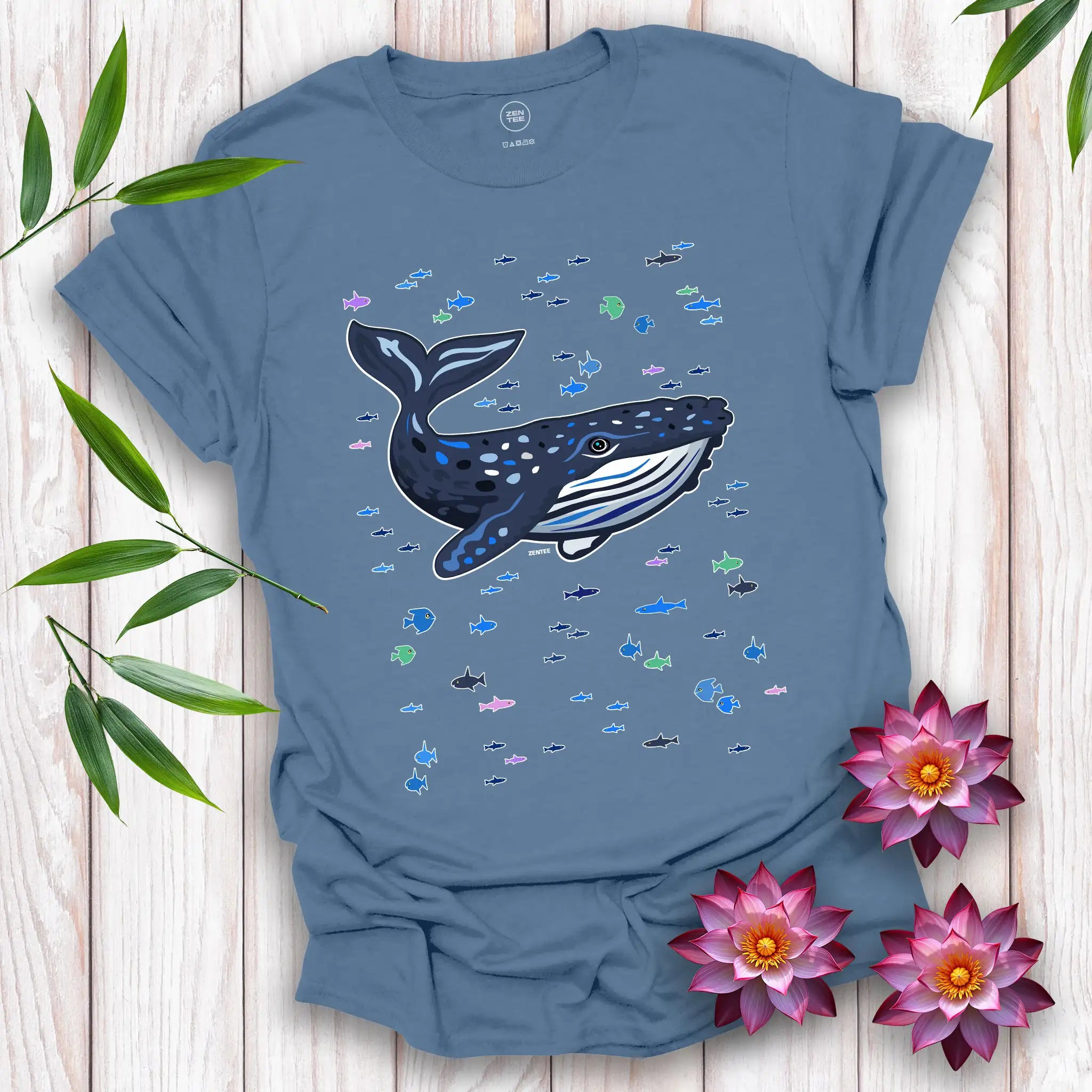 Ocean Spirits: Hump Back Whale T-Shirt