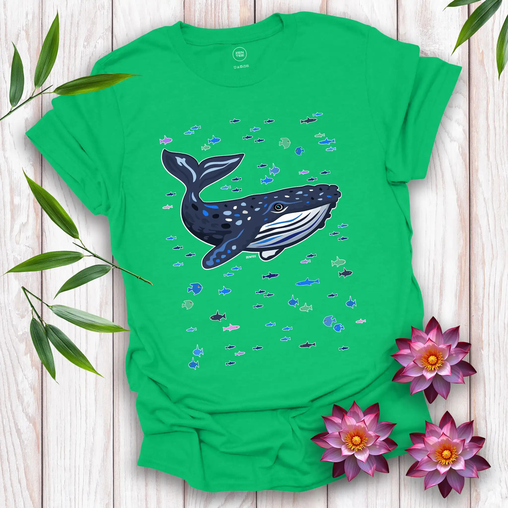 Ocean Spirits: Hump Back Whale T-Shirt