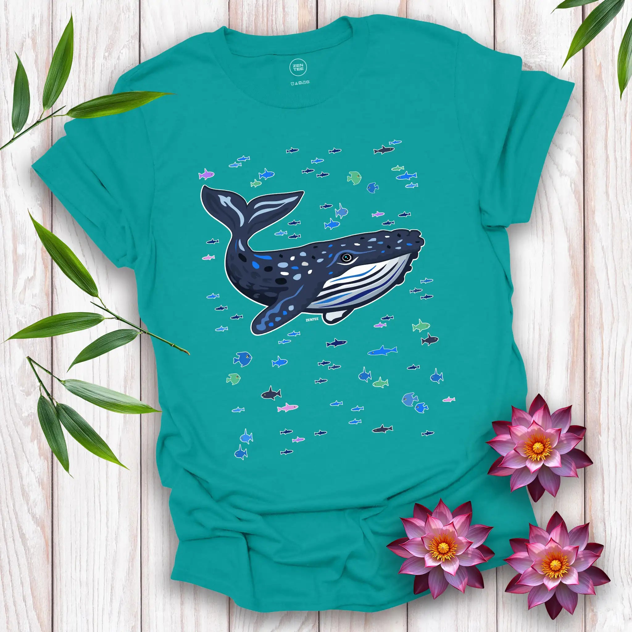 Ocean Spirits: Hump Back Whale T-Shirt