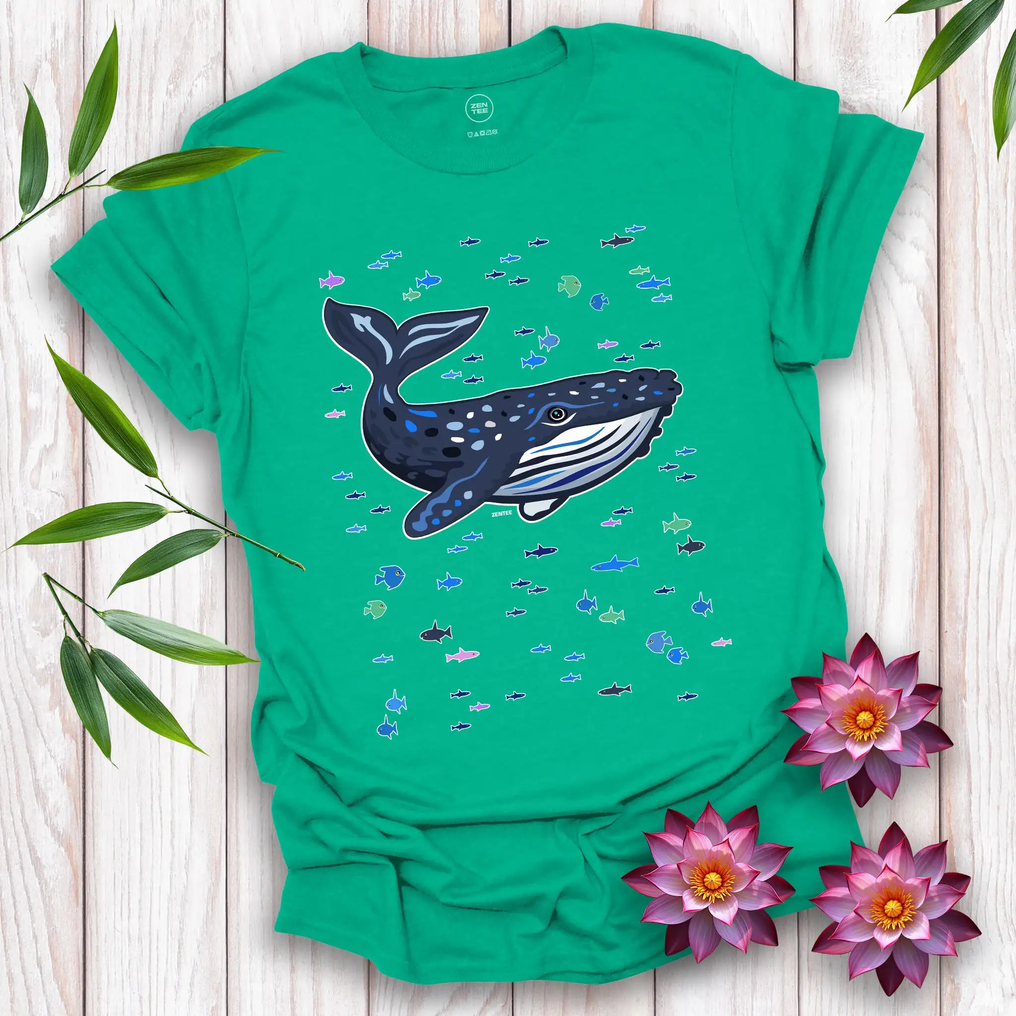 Ocean Spirits: Hump Back Whale T-Shirt