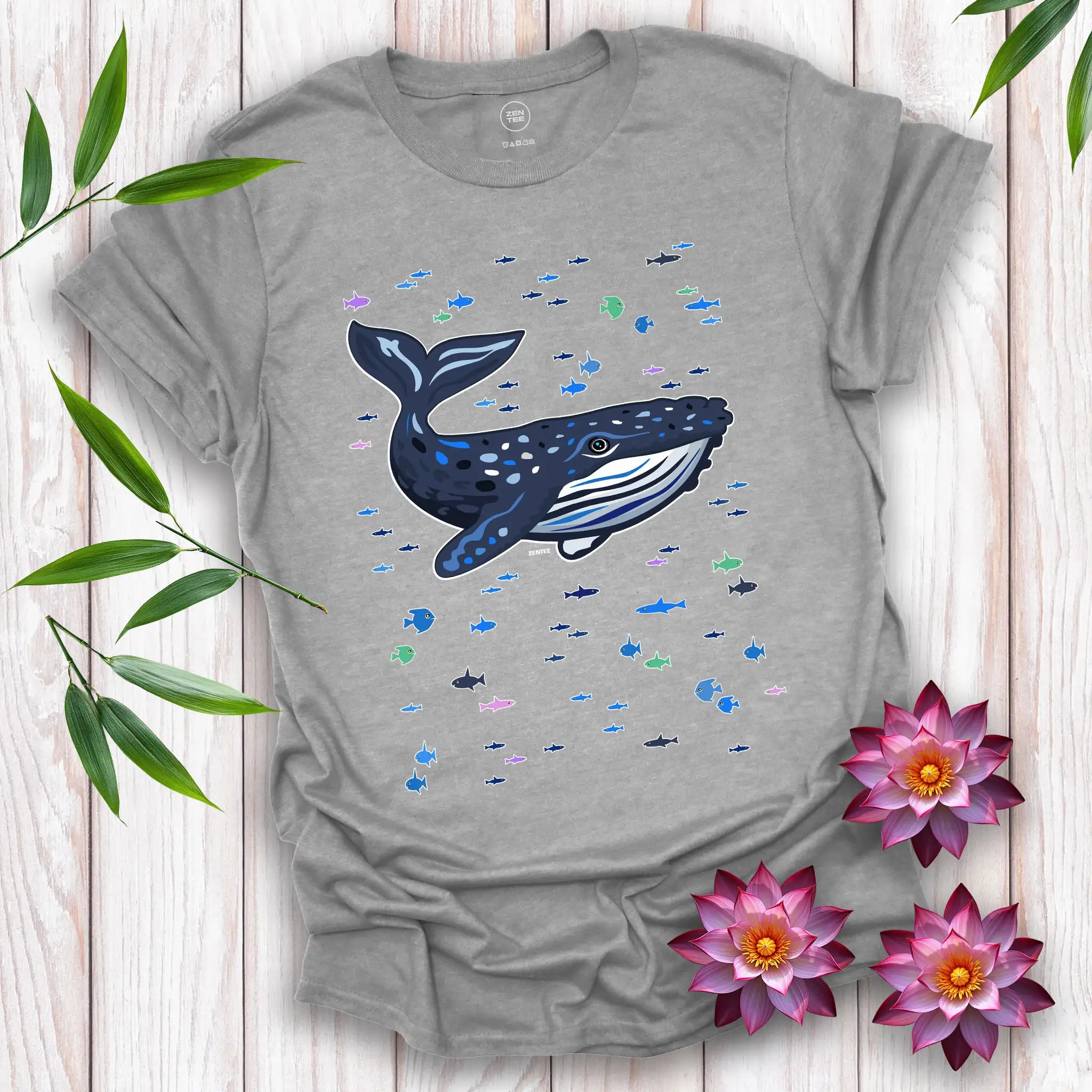 Ocean Spirits: Hump Back Whale T-Shirt