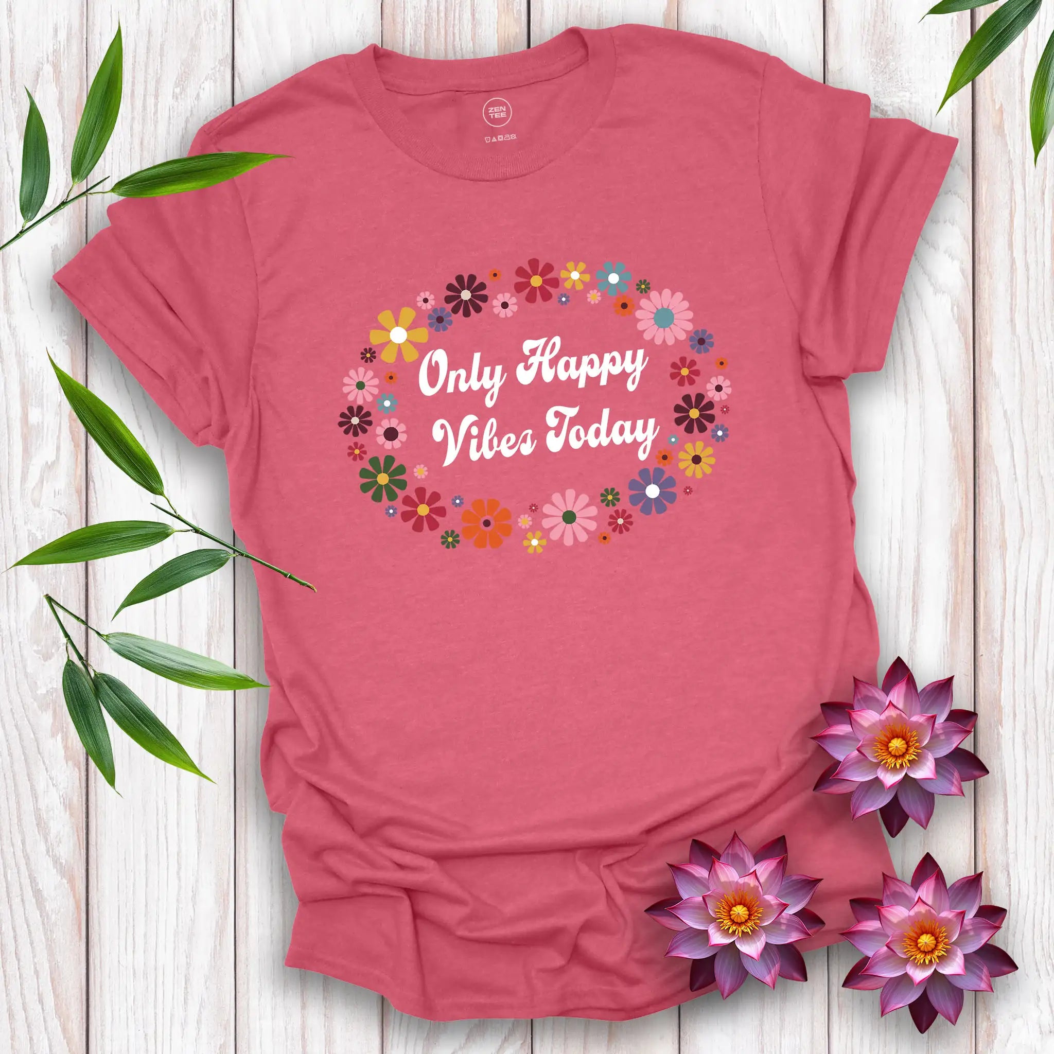 Only Happy Vibes Today T-Shirt