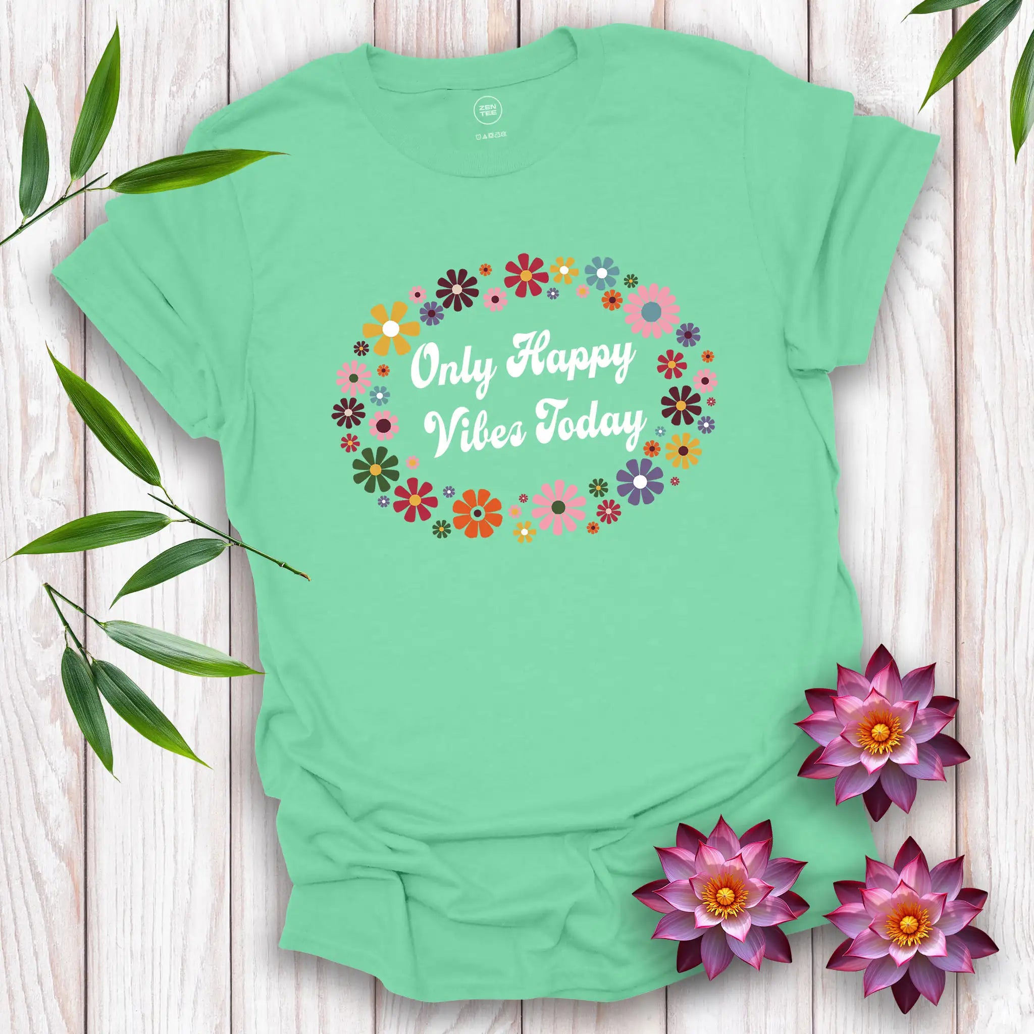 Only Happy Vibes Today T-Shirt