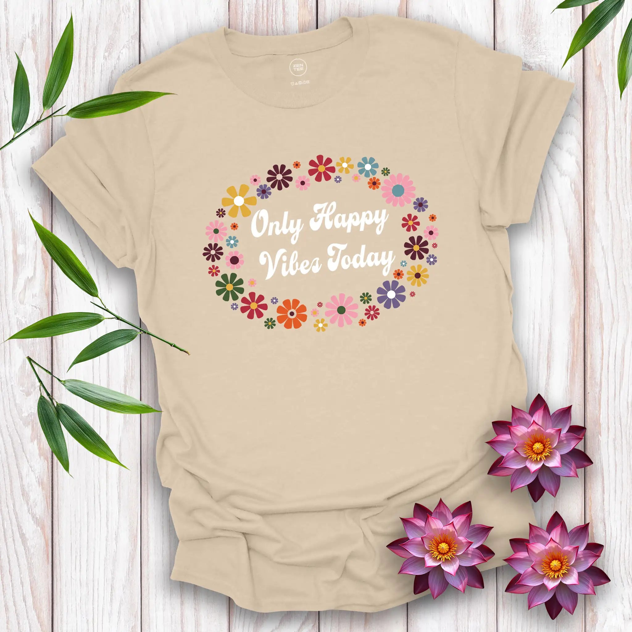 Only Happy Vibes Today T-Shirt