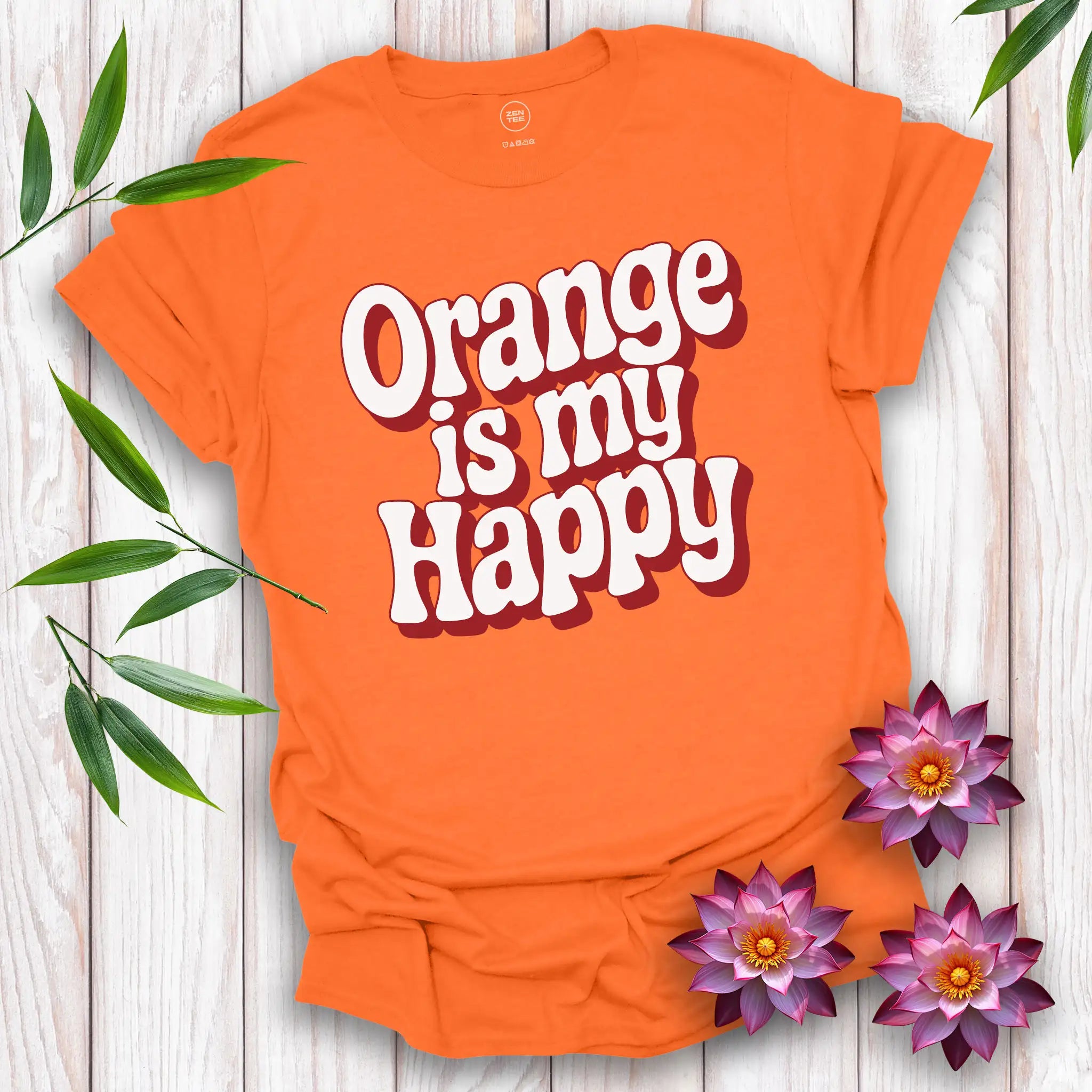 Orange is my Happy T-Shirt