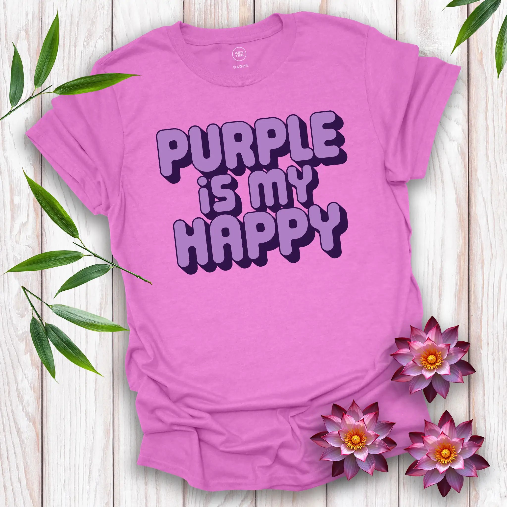 Purple is my Happy T-Shirt