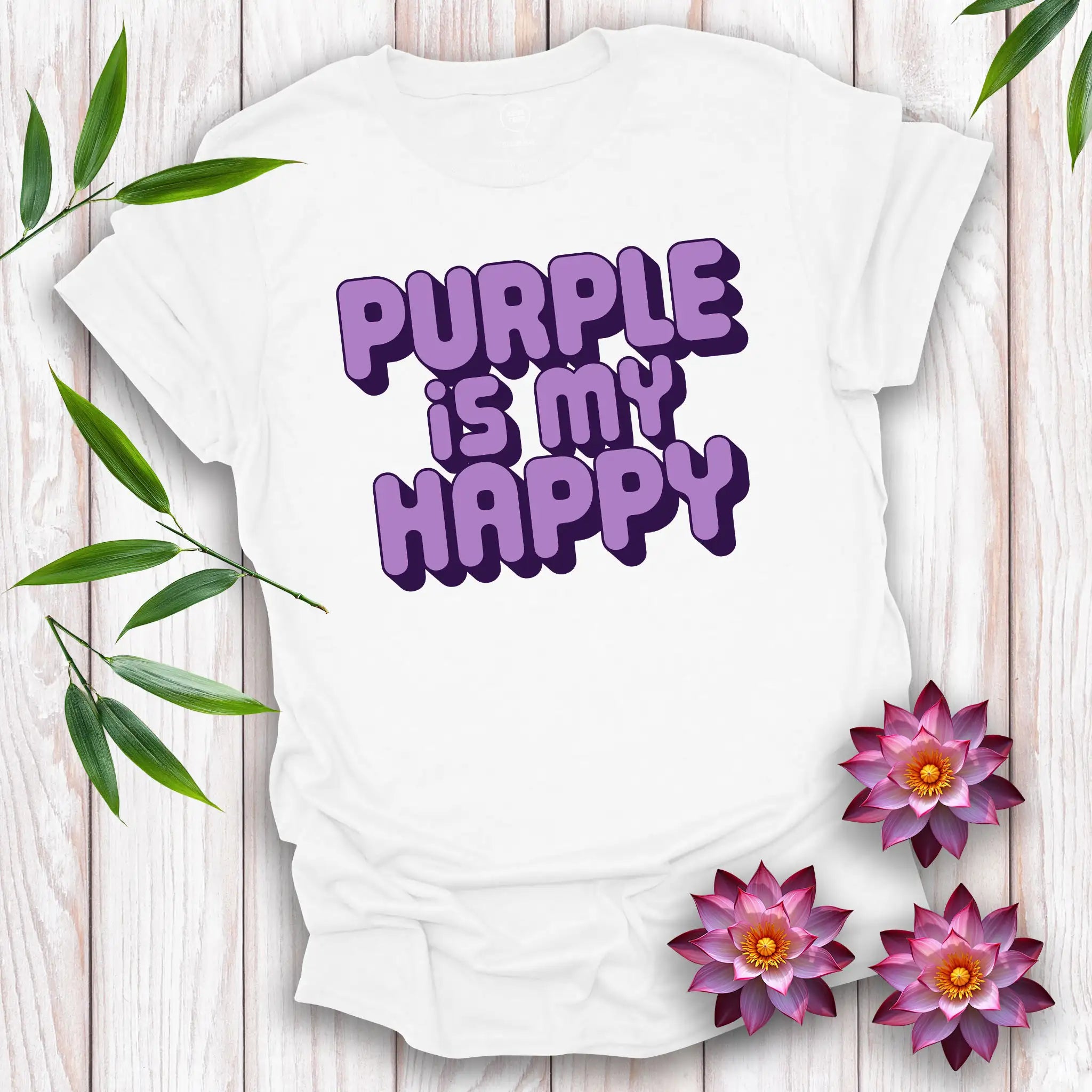 Purple is my Happy T-Shirt