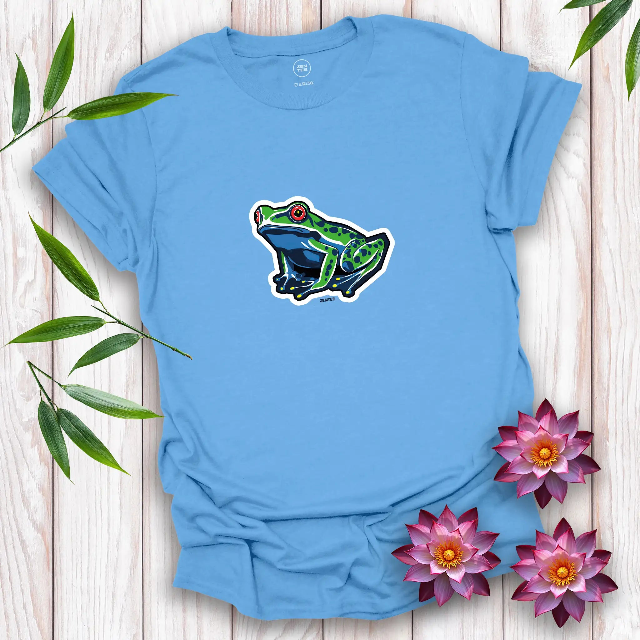 Rainforest Spirits: Emerald Dart Frog T-Shirt