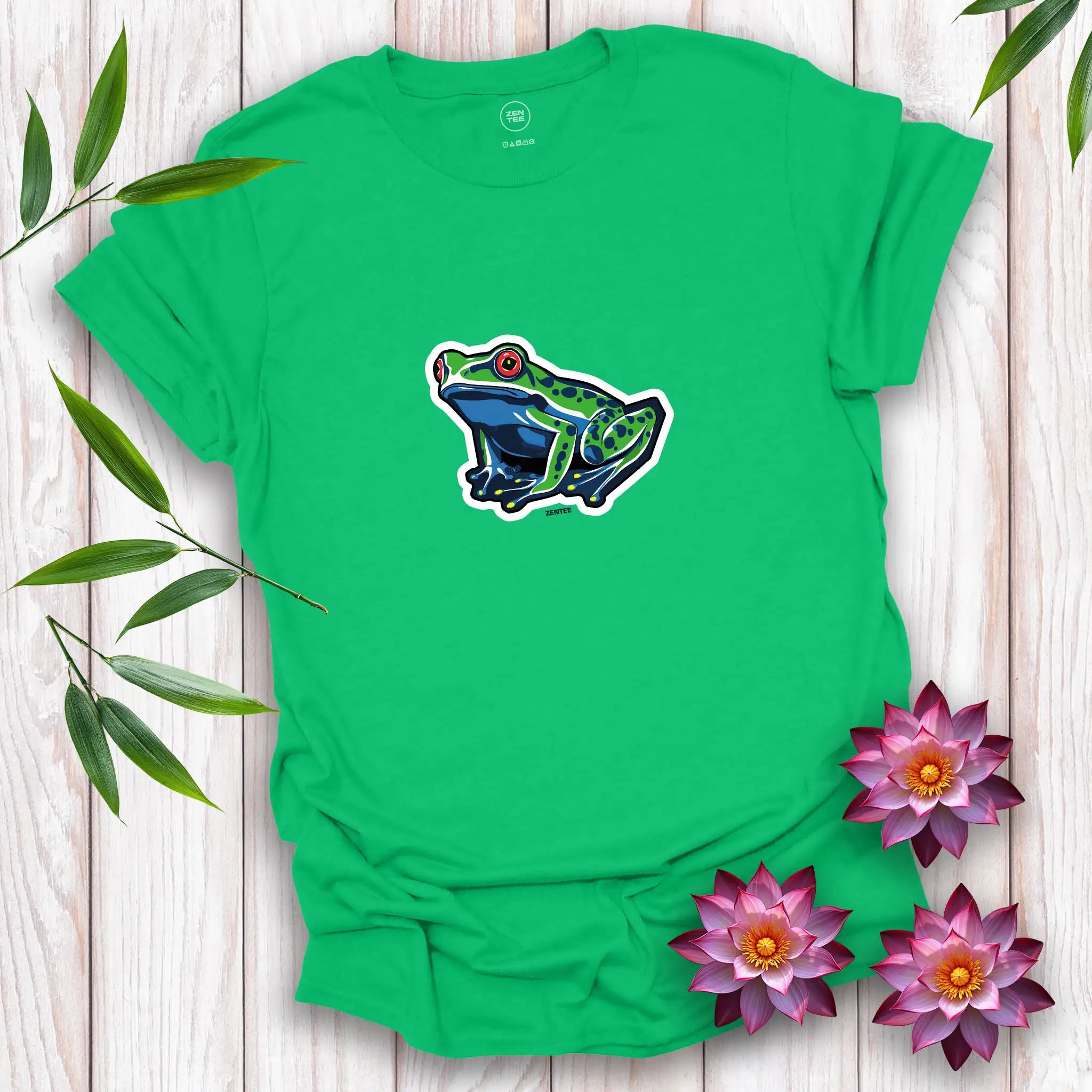 Rainforest Spirits: Emerald Dart Frog T-Shirt