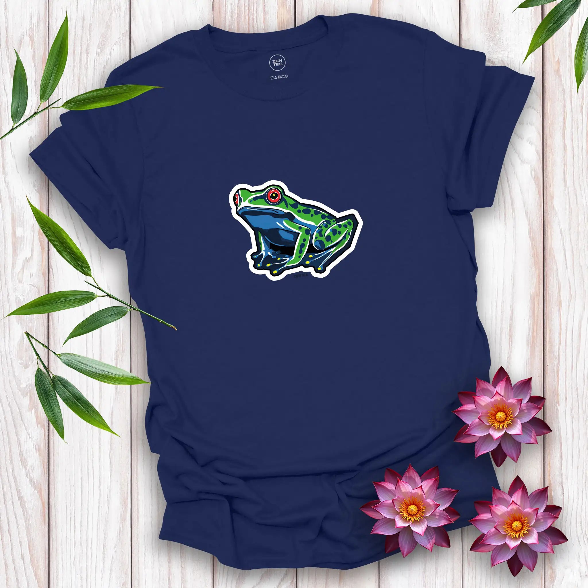 Rainforest Spirits: Emerald Dart Frog T-Shirt