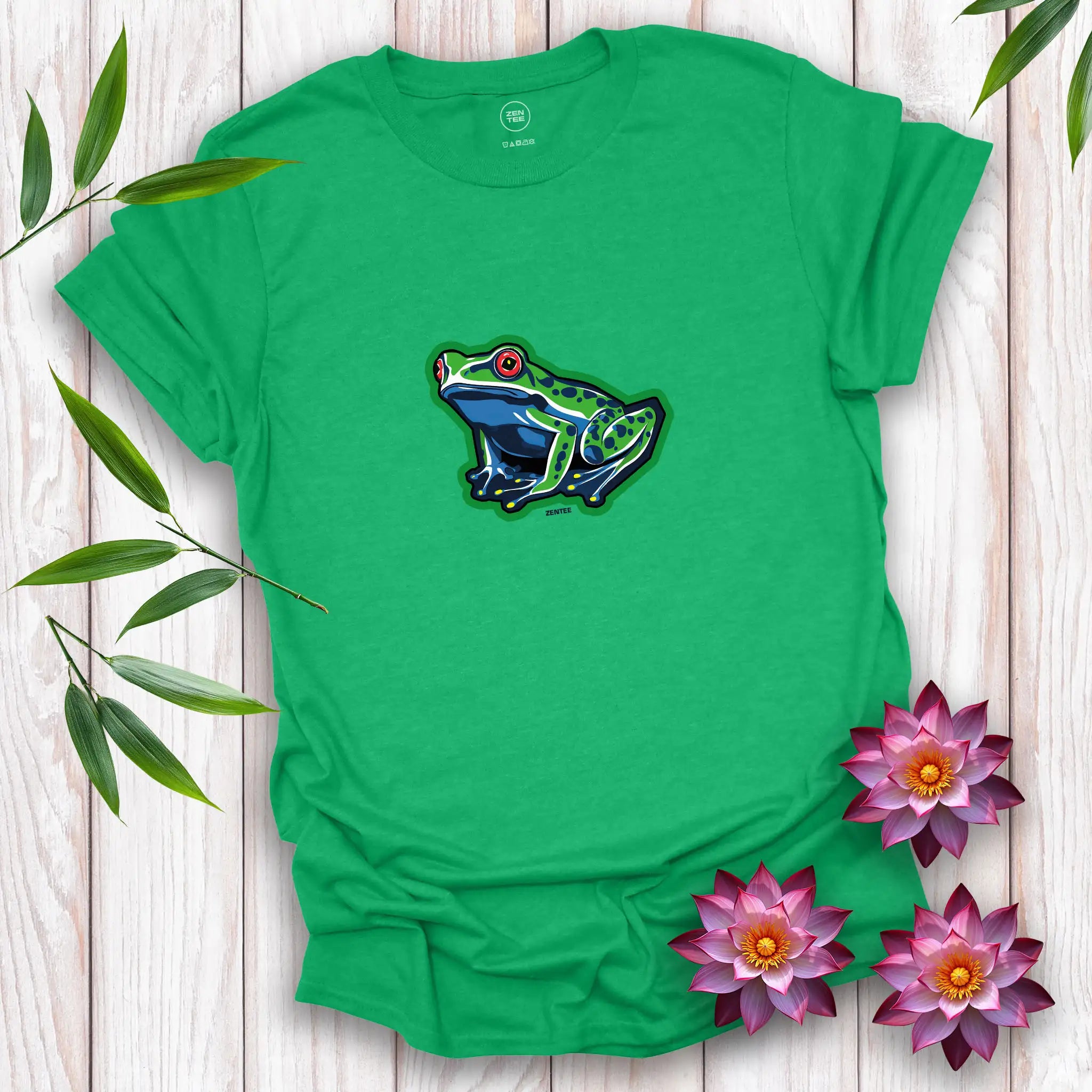 Rainforest Spirits: Emerald Dart Frog T-Shirt