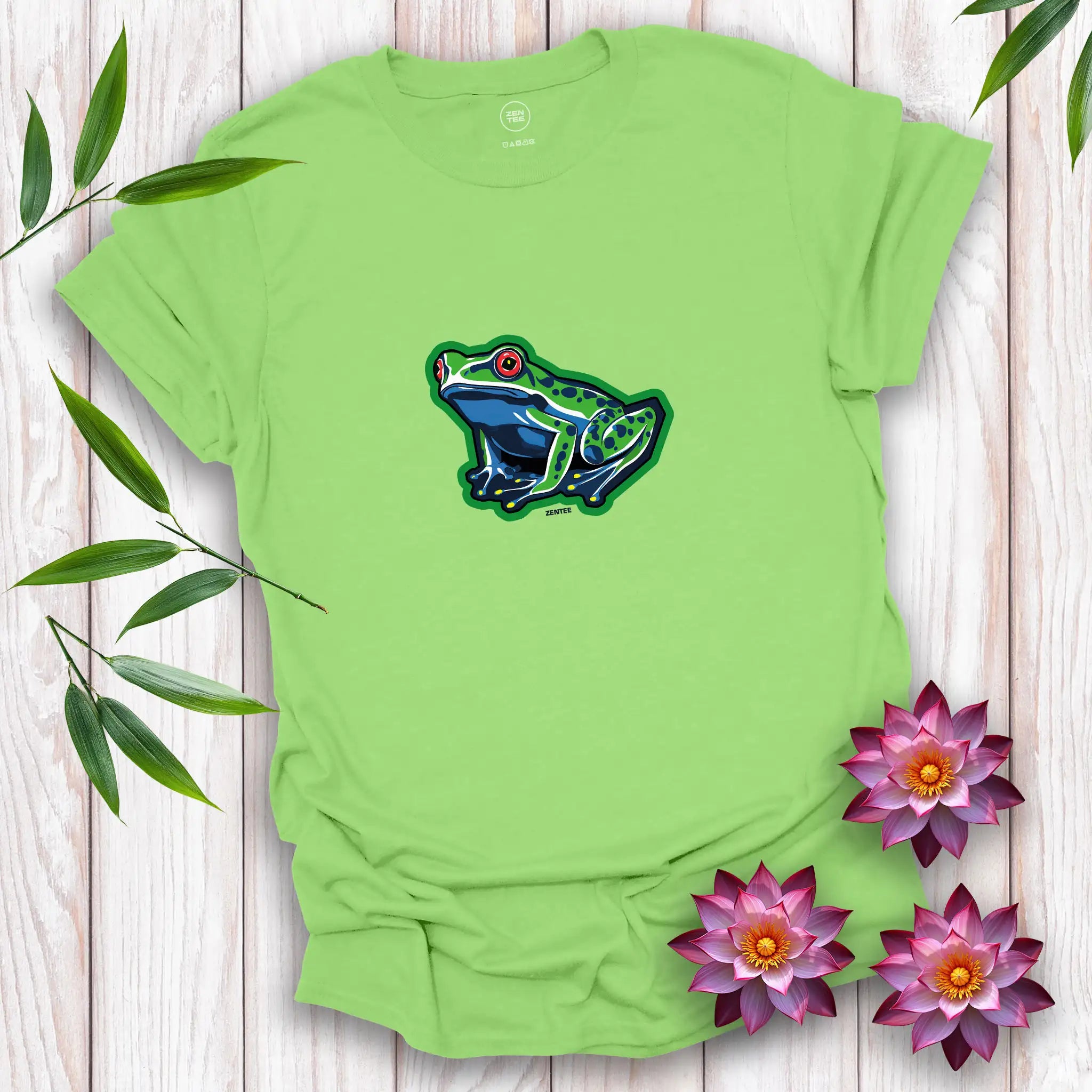 Rainforest Spirits: Emerald Dart Frog T-Shirt