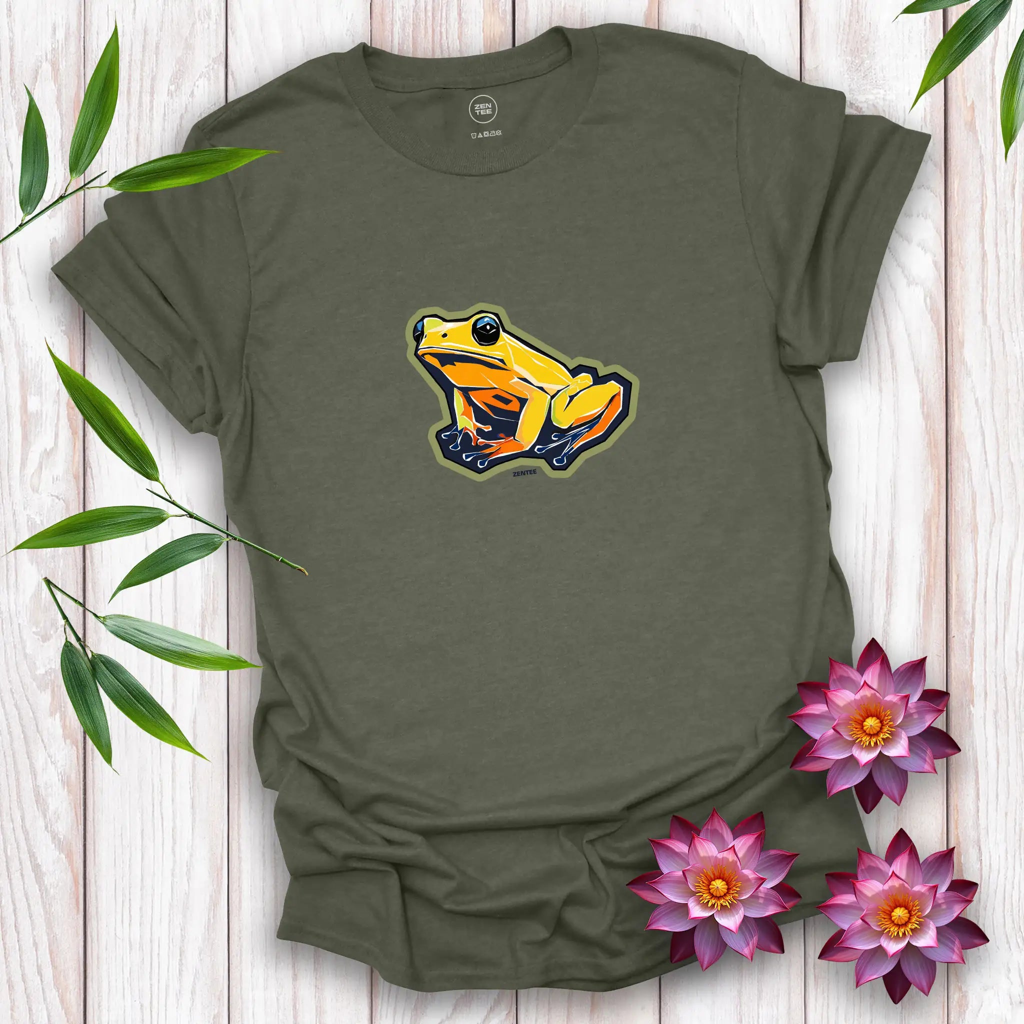 Rainforest Spirits: Golden Dart Frog T-Shirt