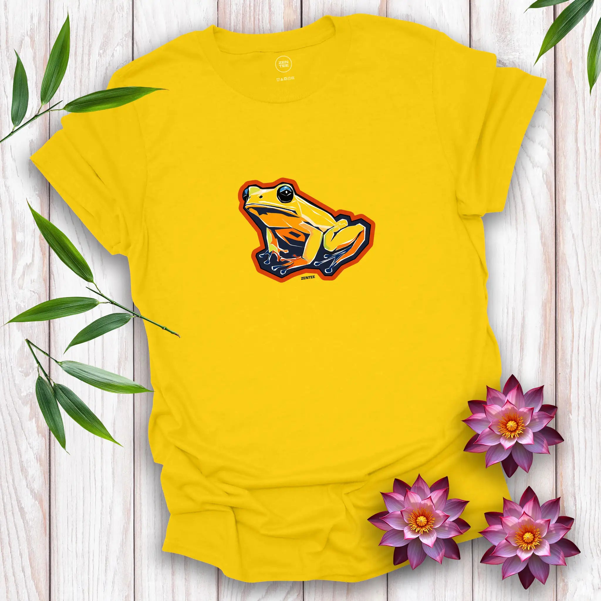 Rainforest Spirits: Golden Dart Frog T-Shirt