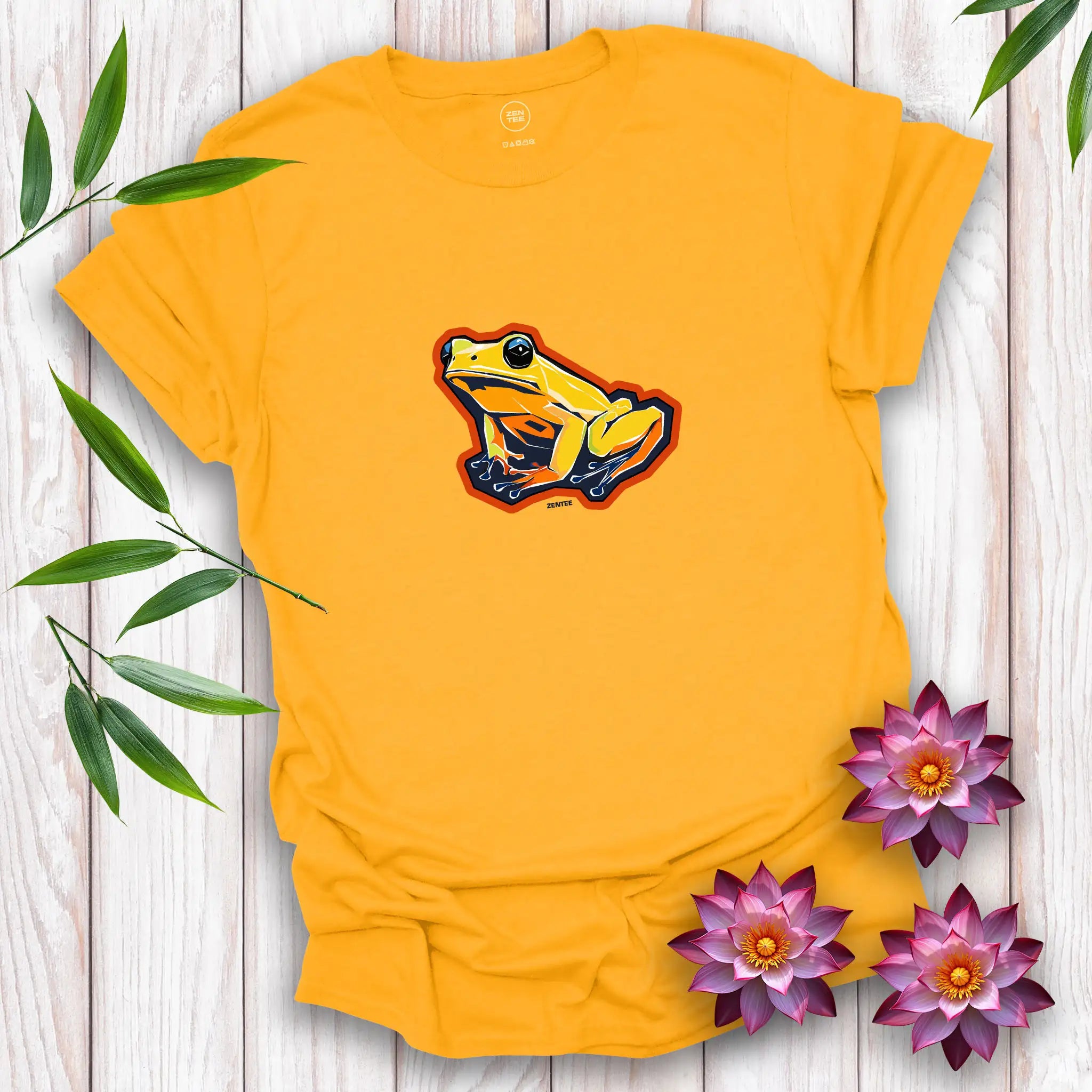 Rainforest Spirits: Golden Dart Frog T-Shirt
