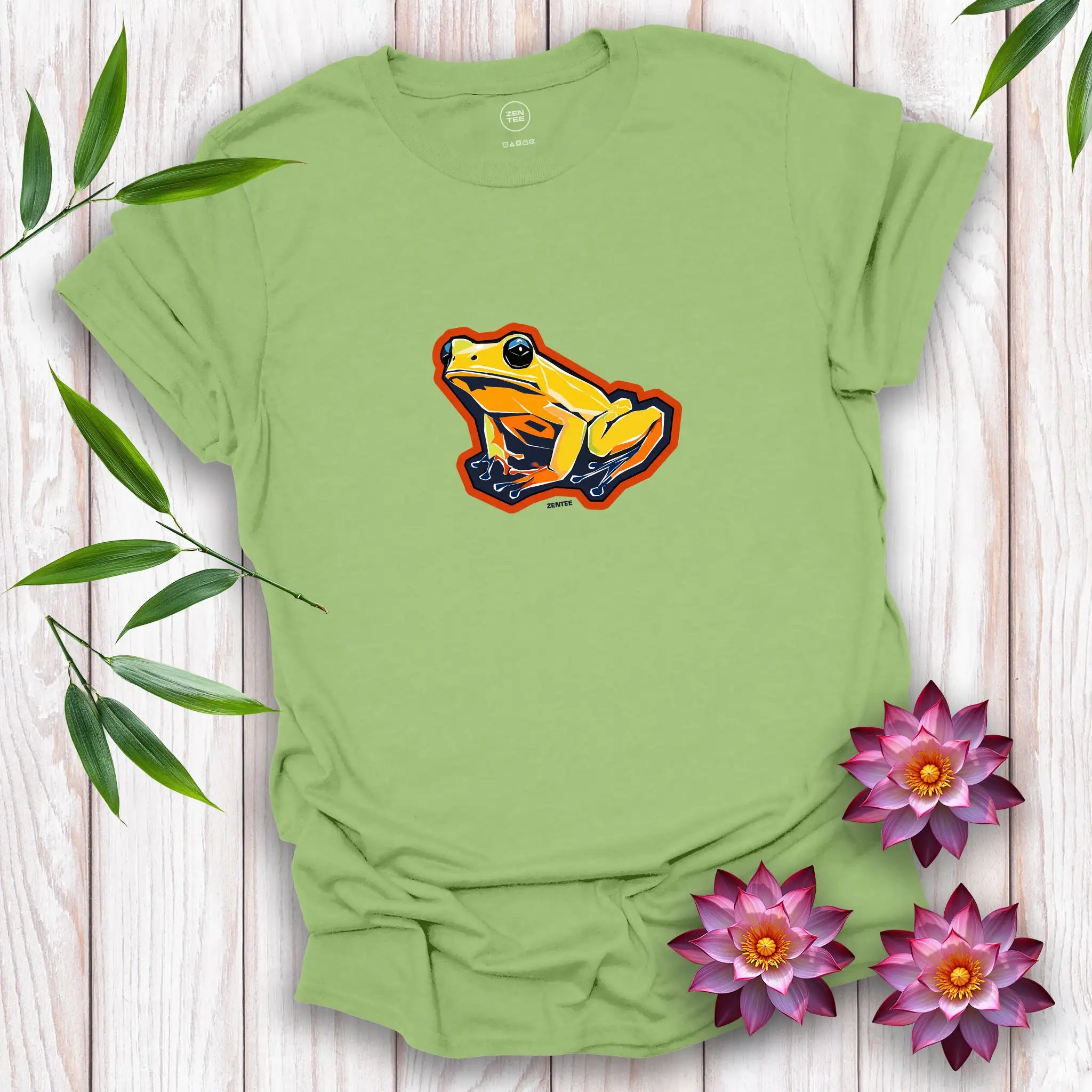 Rainforest Spirits: Golden Dart Frog T-Shirt