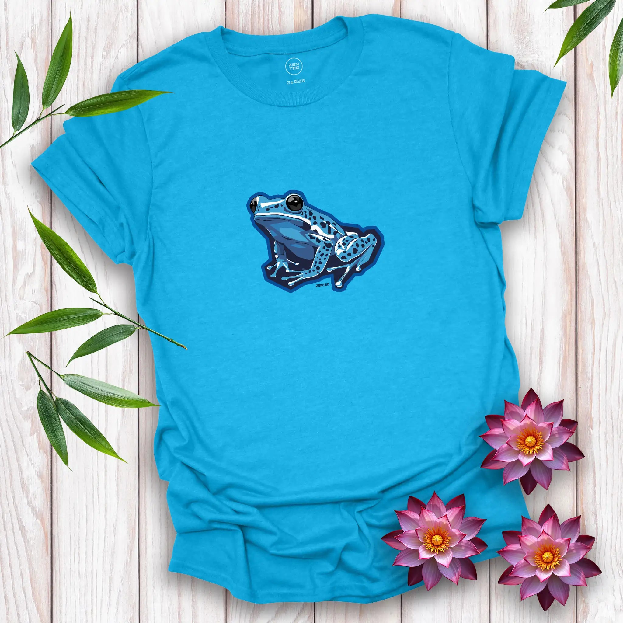 Rainforest Spirits: Sapphire Dart Frog T-Shirt