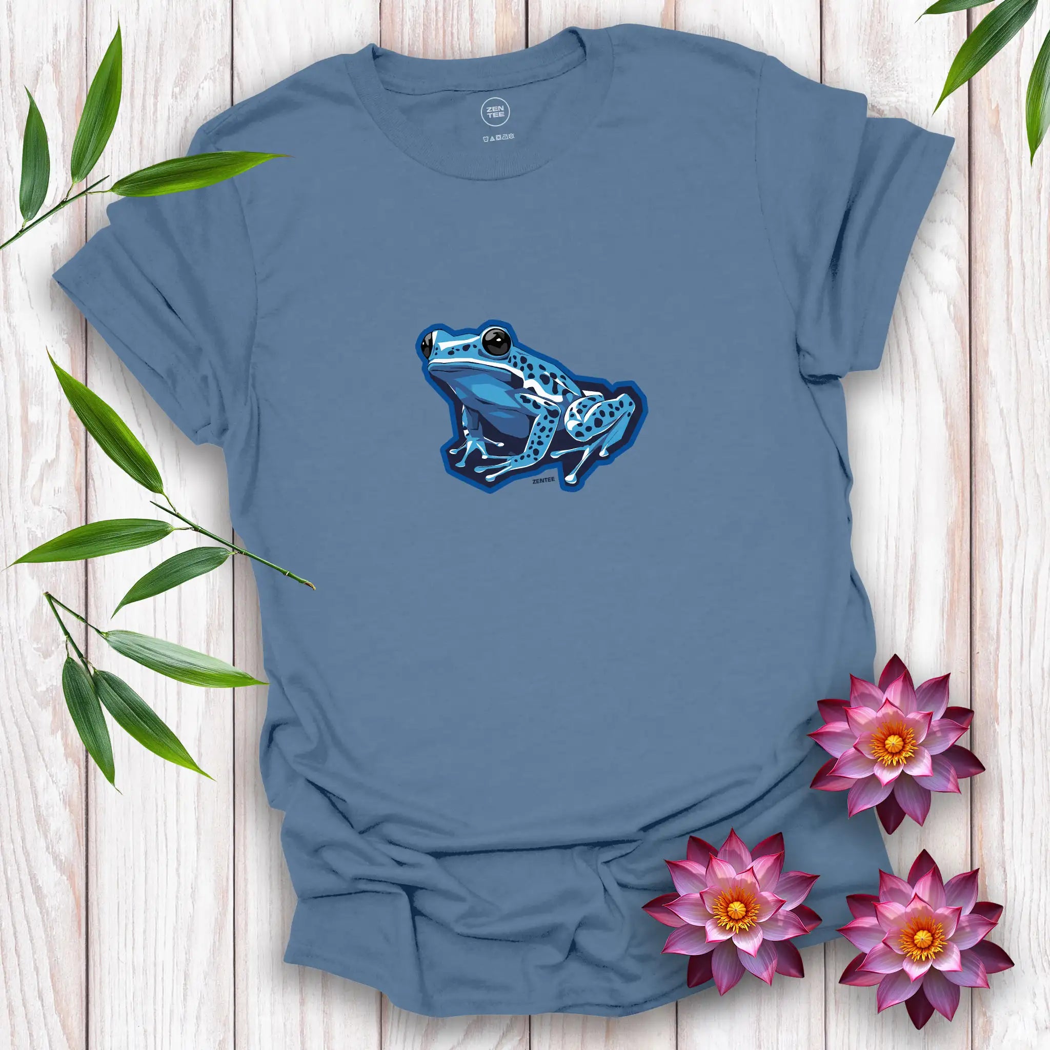 Rainforest Spirits: Sapphire Dart Frog T-Shirt