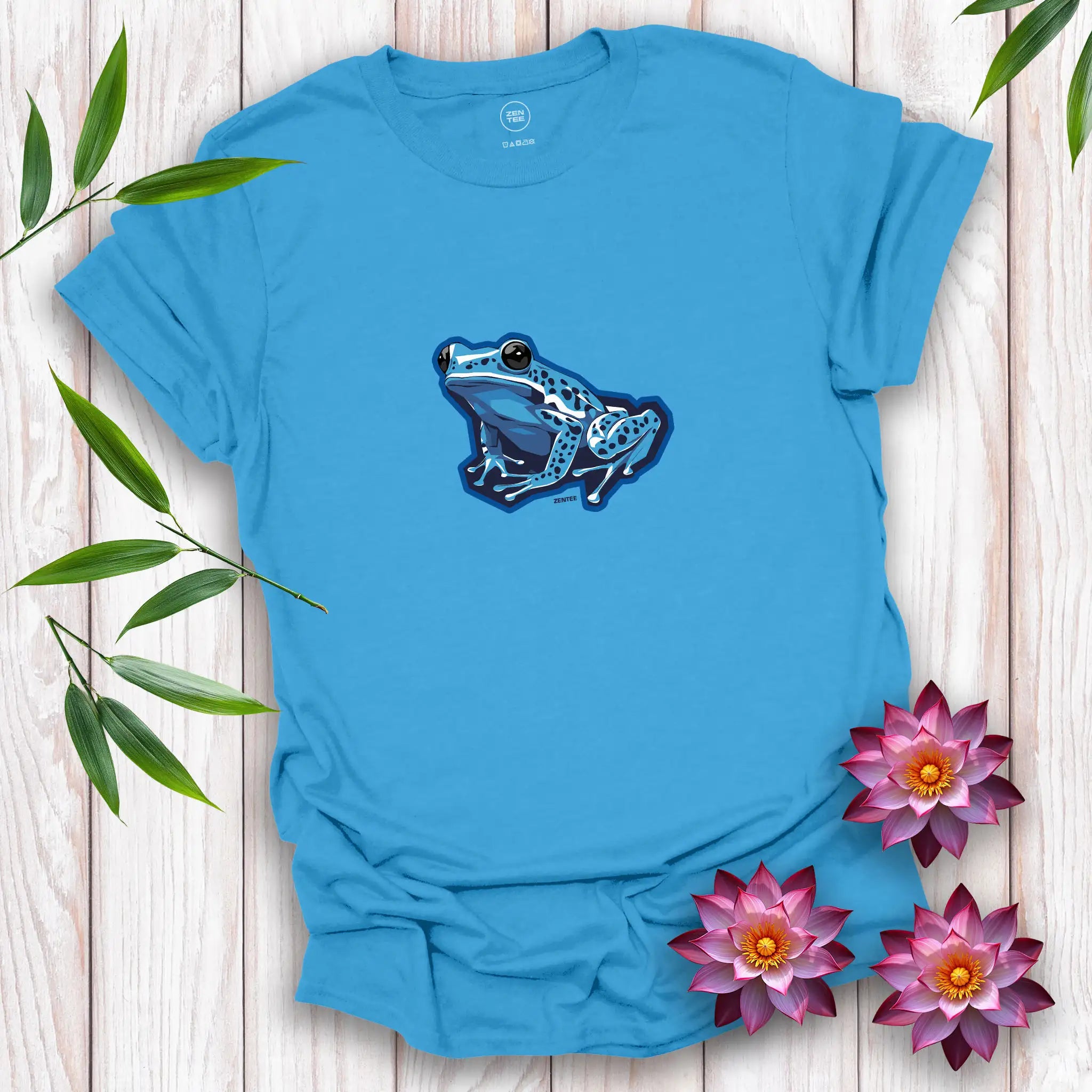 Rainforest Spirits: Sapphire Dart Frog T-Shirt