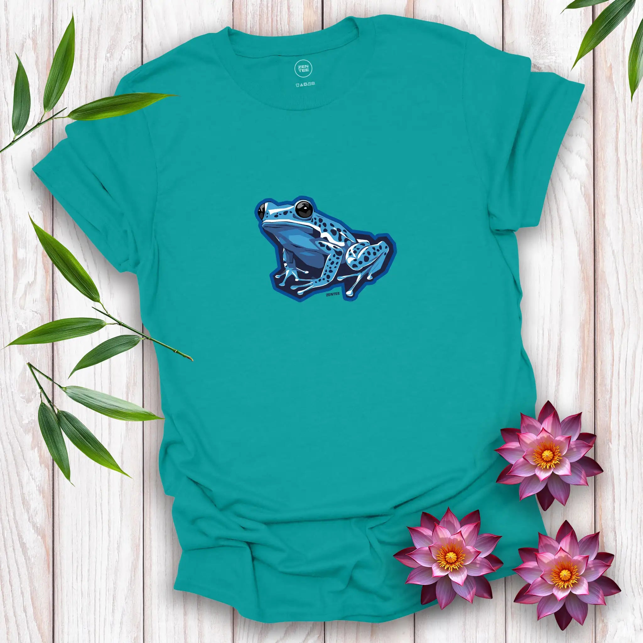 Rainforest Spirits: Sapphire Dart Frog T-Shirt