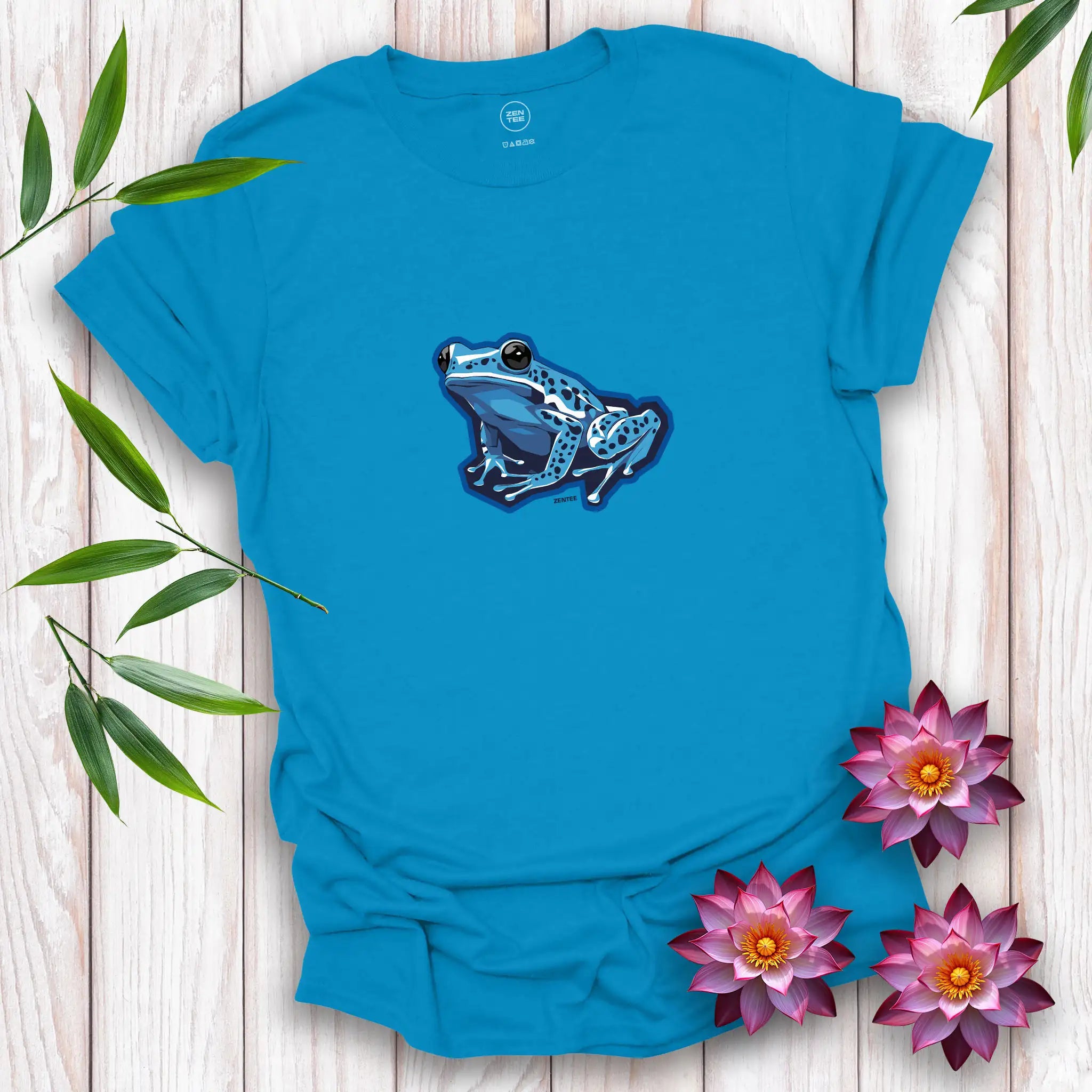 Rainforest Spirits: Sapphire Dart Frog T-Shirt