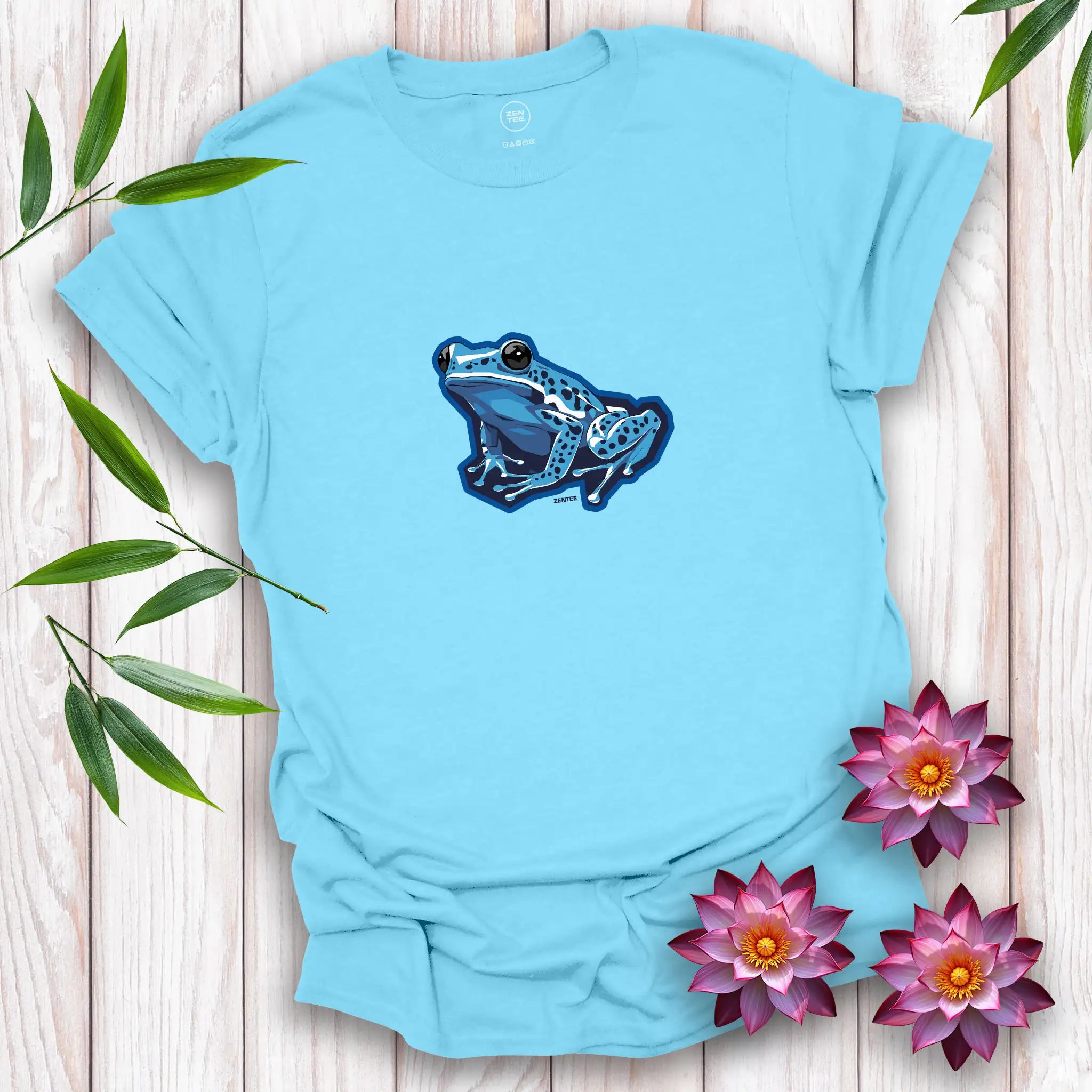 Rainforest Spirits: Sapphire Dart Frog T-Shirt