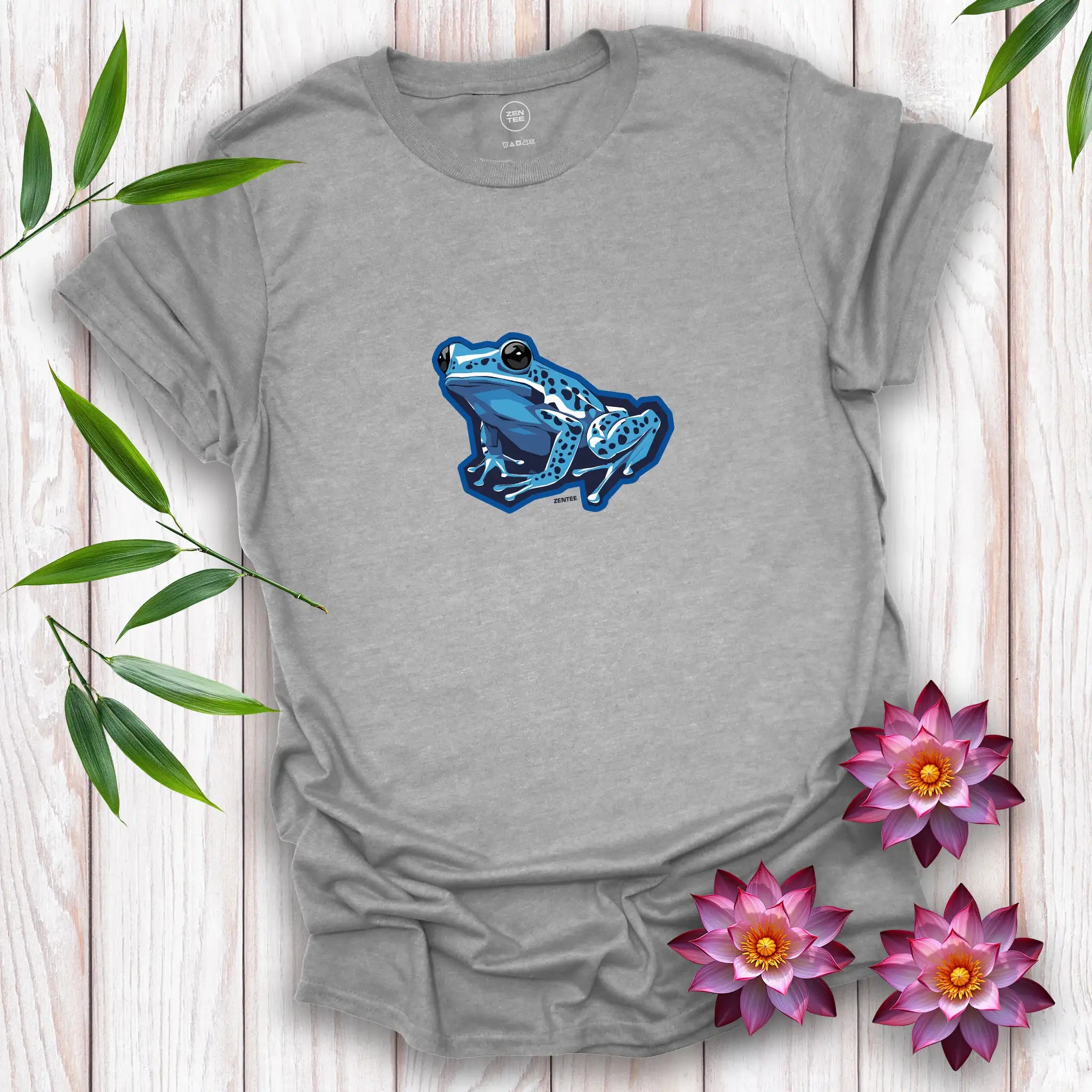 Rainforest Spirits: Sapphire Dart Frog T-Shirt