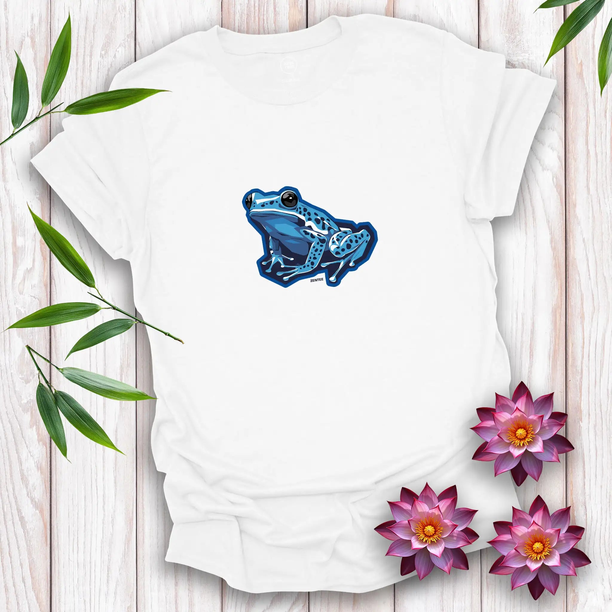 Rainforest Spirits: Sapphire Dart Frog T-Shirt