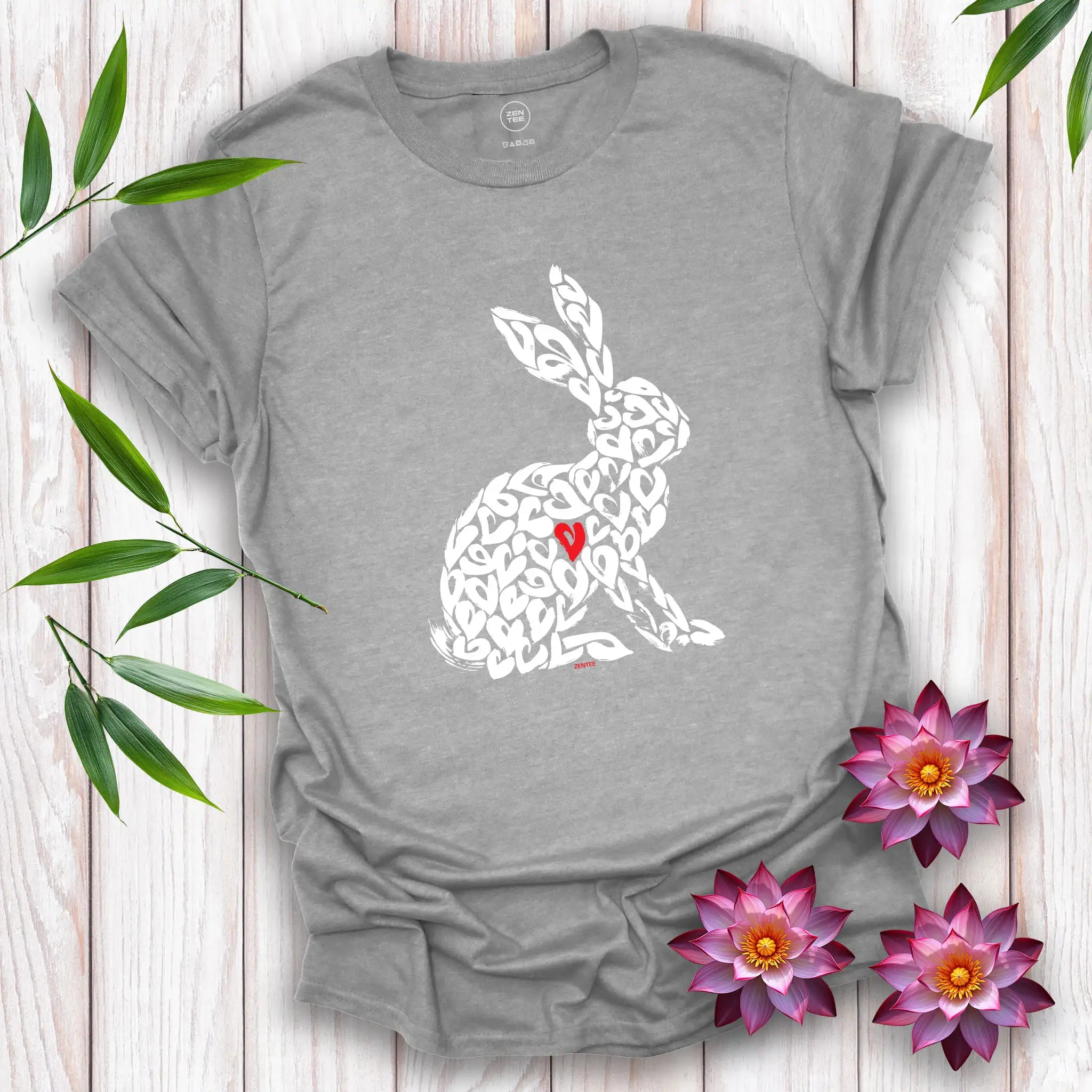 Spirit Hare and Heart T-Shirt
