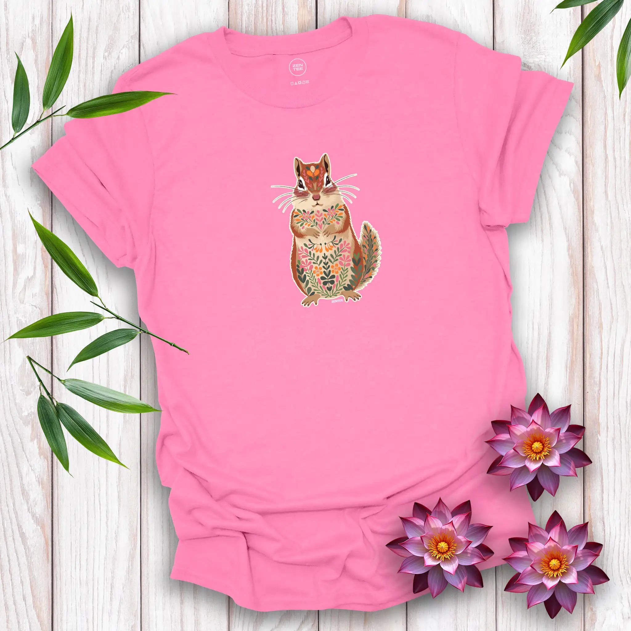 Sitting Chipmunk Spirit T-Shirt