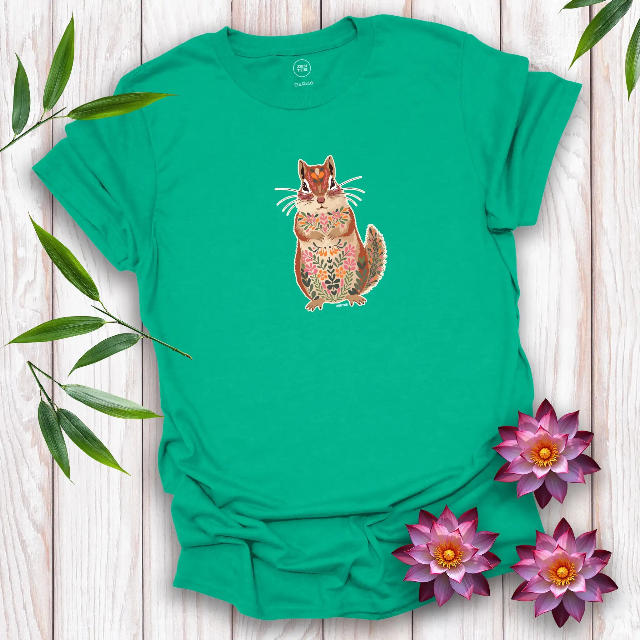 Sitting Chipmunk Spirit T-Shirt