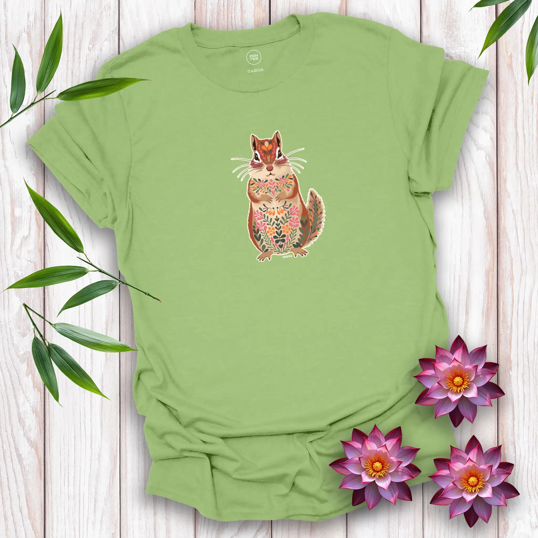 Sitting Chipmunk Spirit T-Shirt