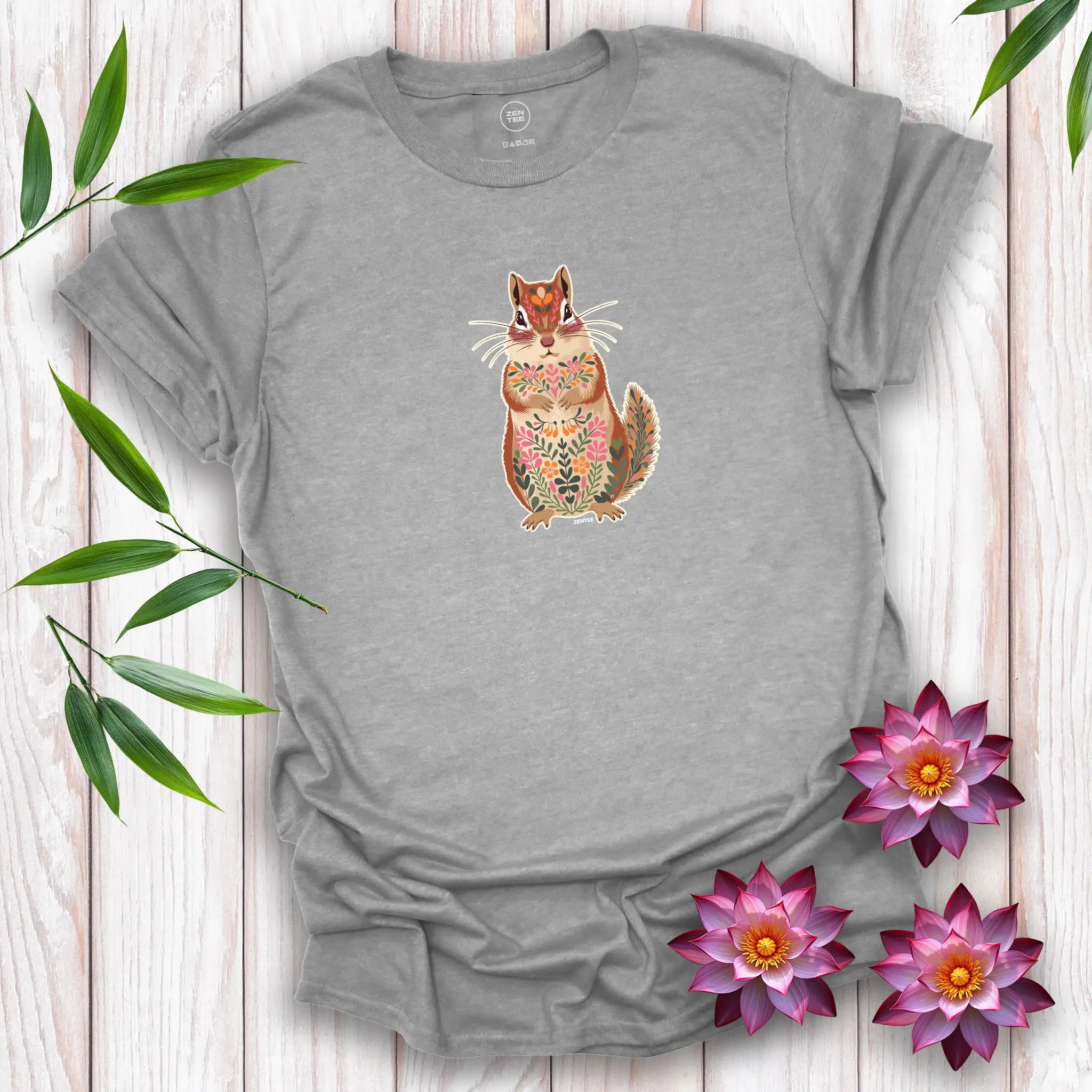 Sitting Chipmunk Spirit T-Shirt