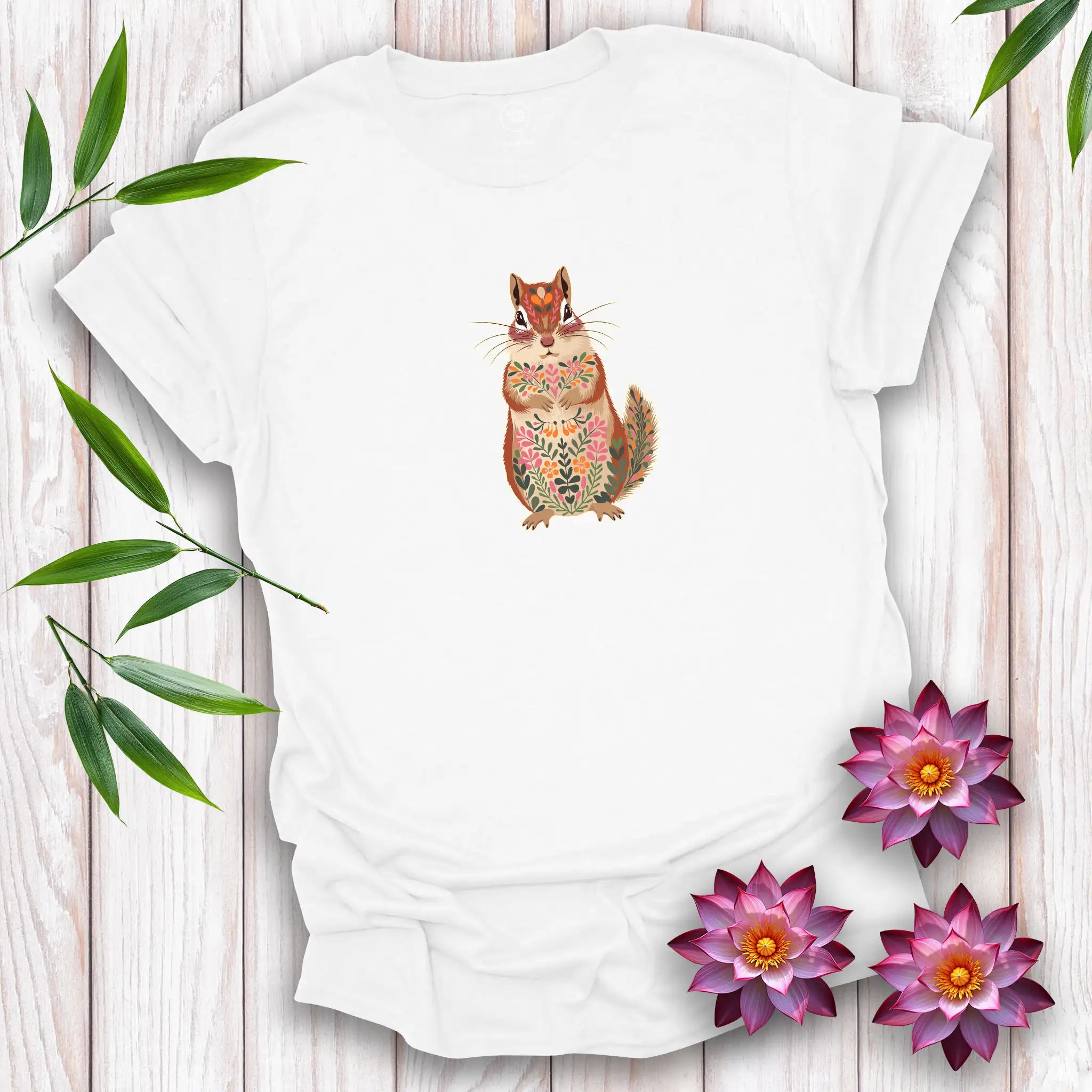 Sitting Chipmunk Spirit T-Shirt