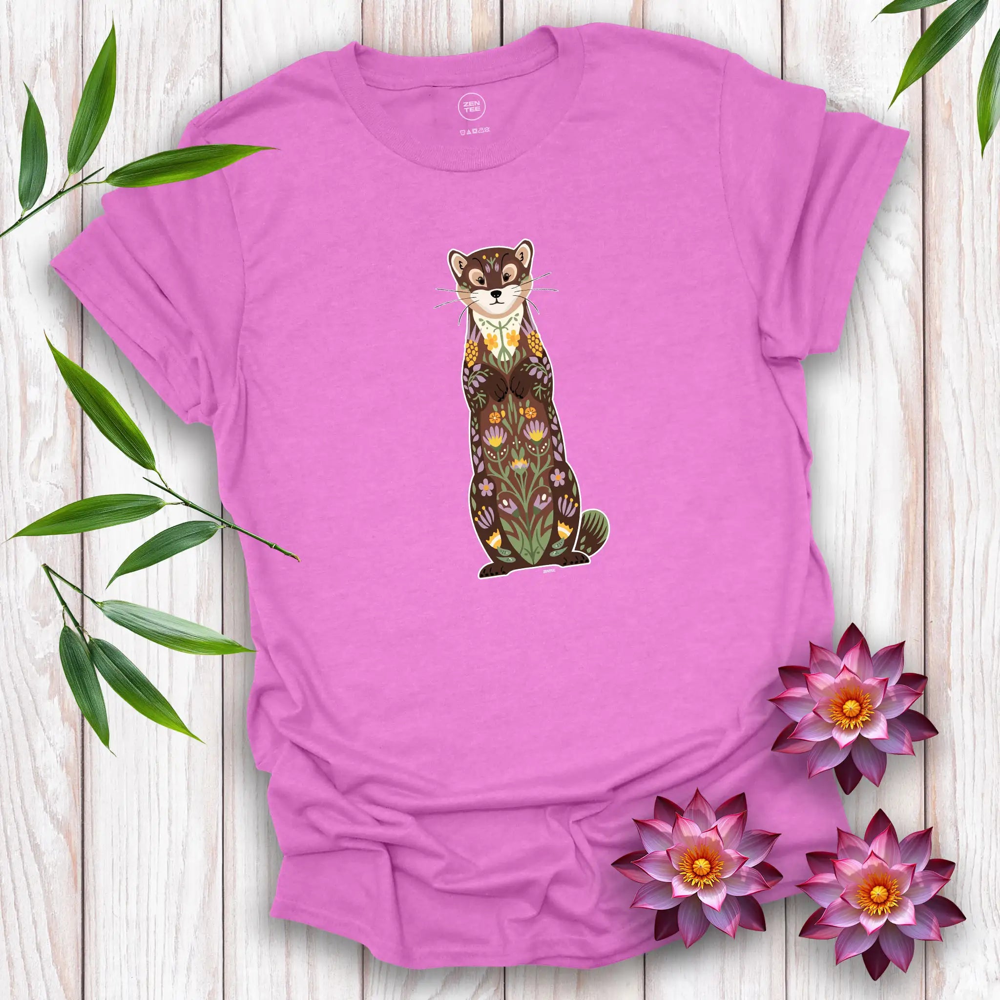 Standing Pine Marten Spirit T-Shirt